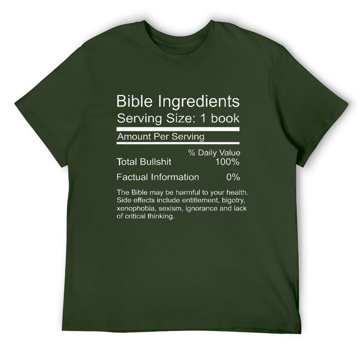 Bible Ingredients Tee