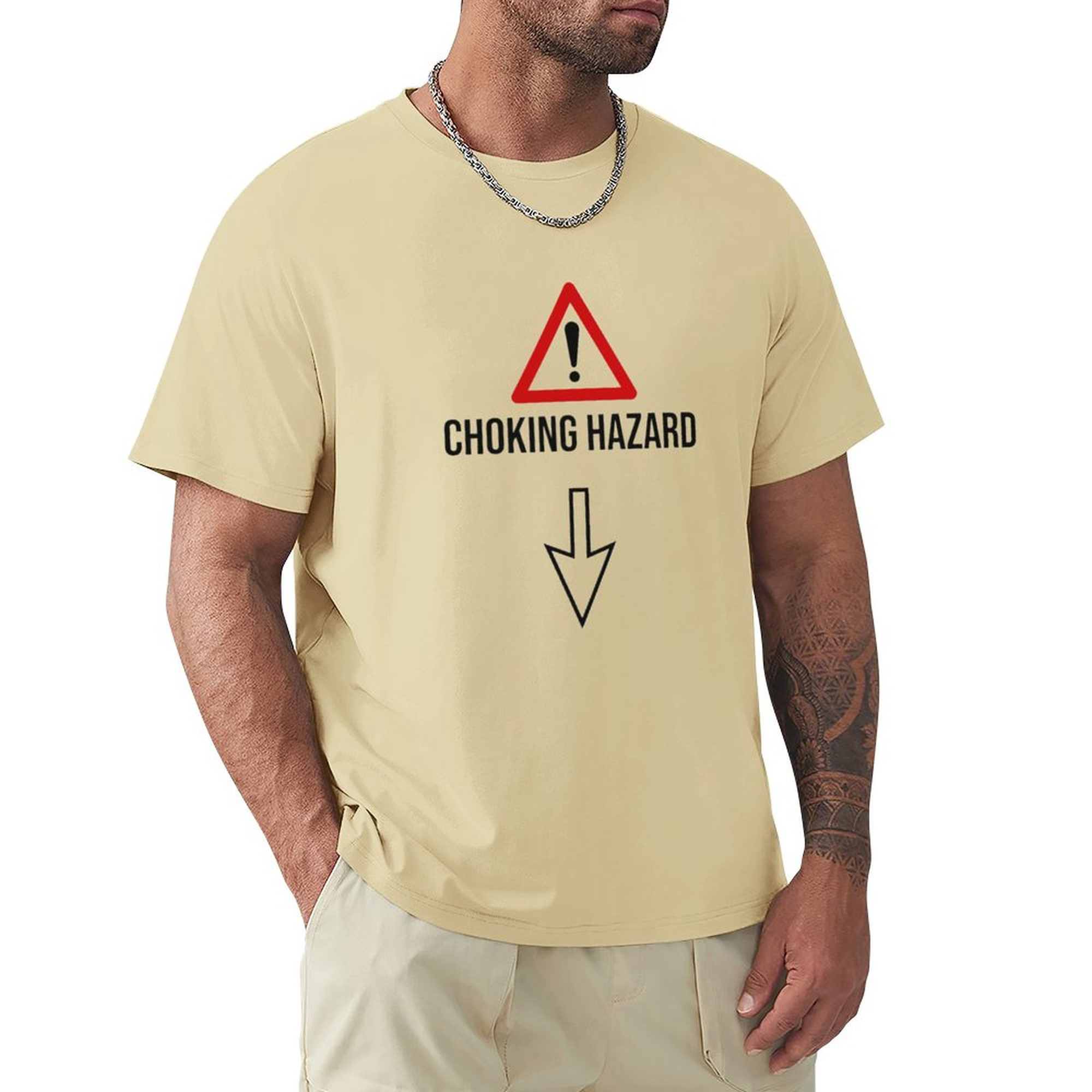 Men's Tee CHOKING HAZARD