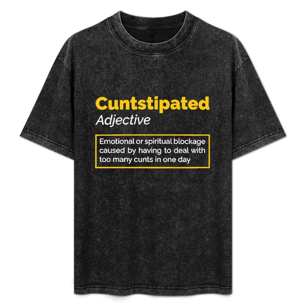 FunnySeries1 Unisex Mineral Washed Tee