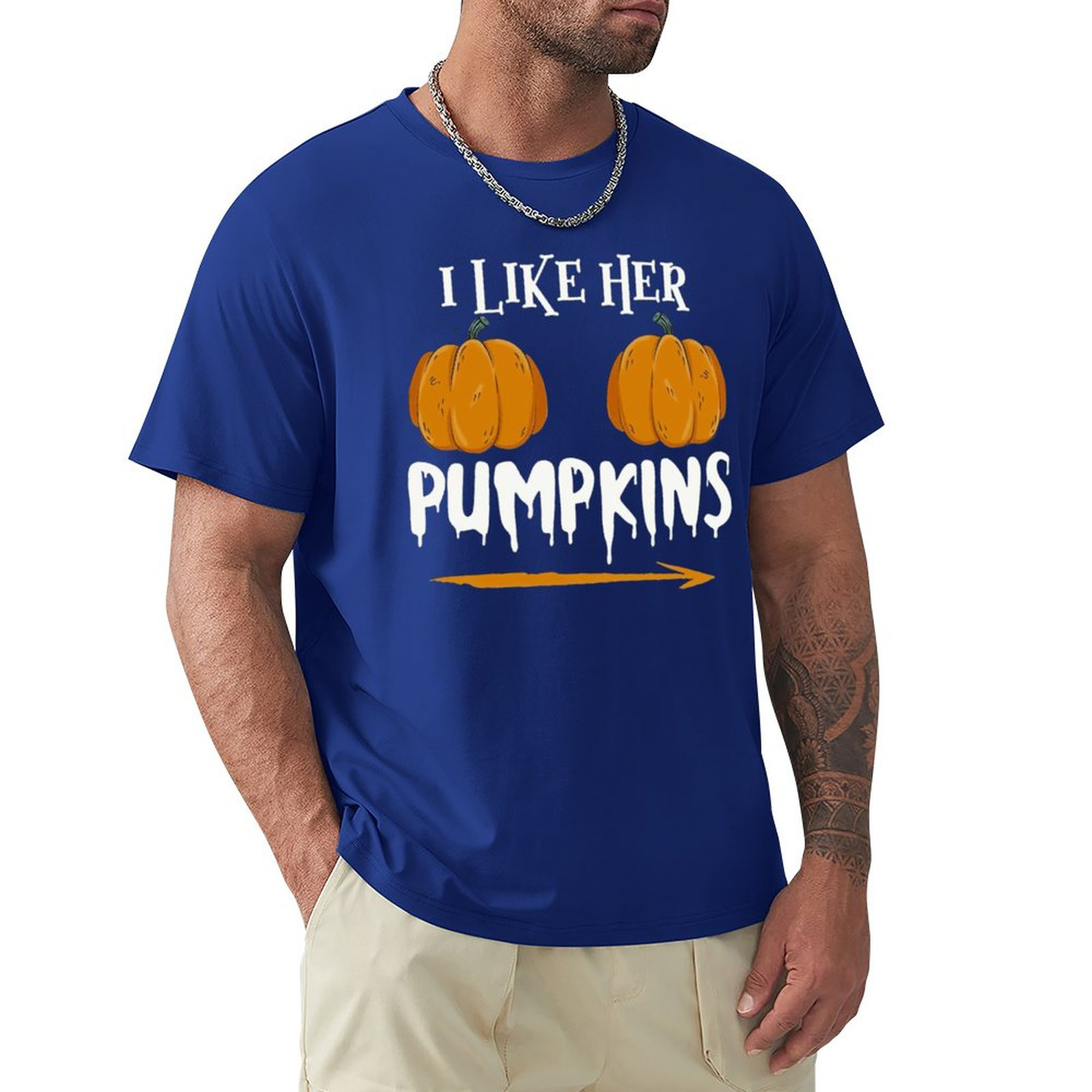 Men's Tee Ilkeher Pumpkins