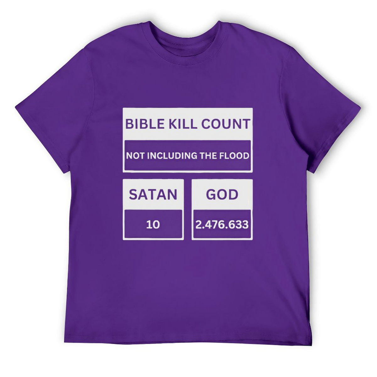 Bible kill count Tee