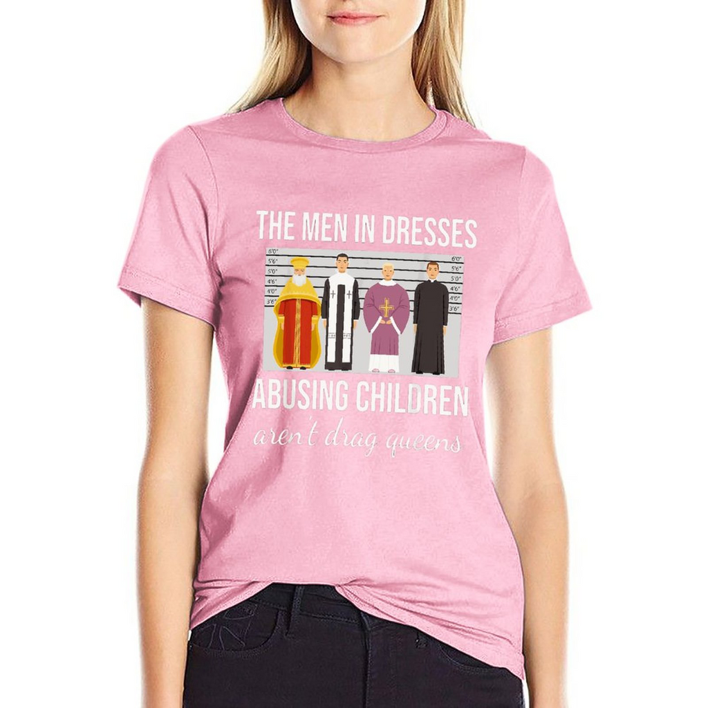 Men in Dresses Women's Tee