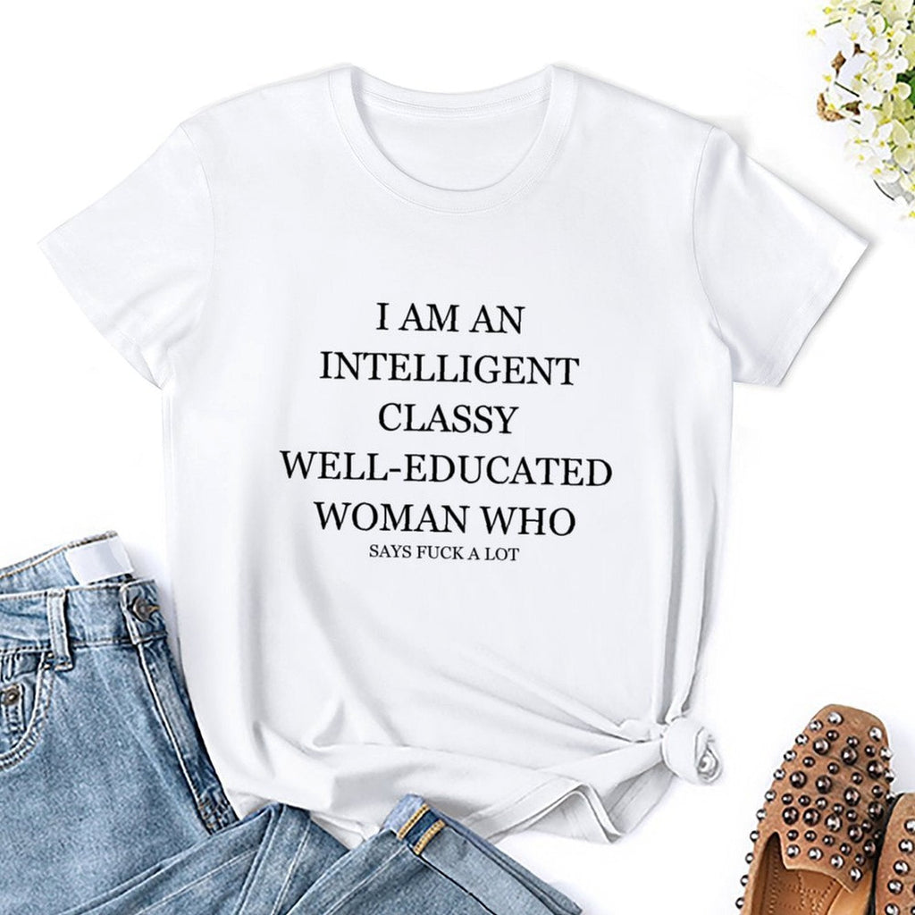 Intelligent Classy Well-Educated Woman Tee
