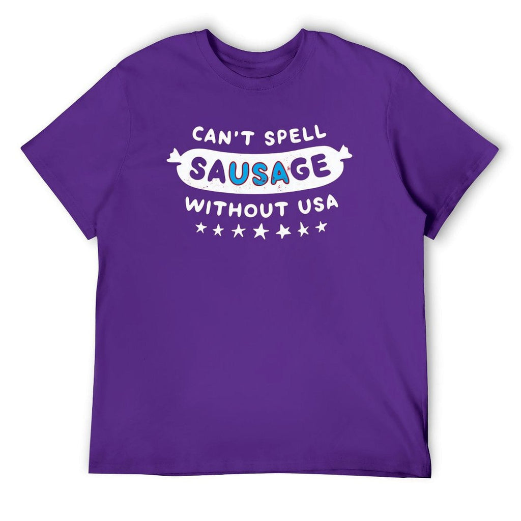 Can't Spell Sausage Without USA Tee