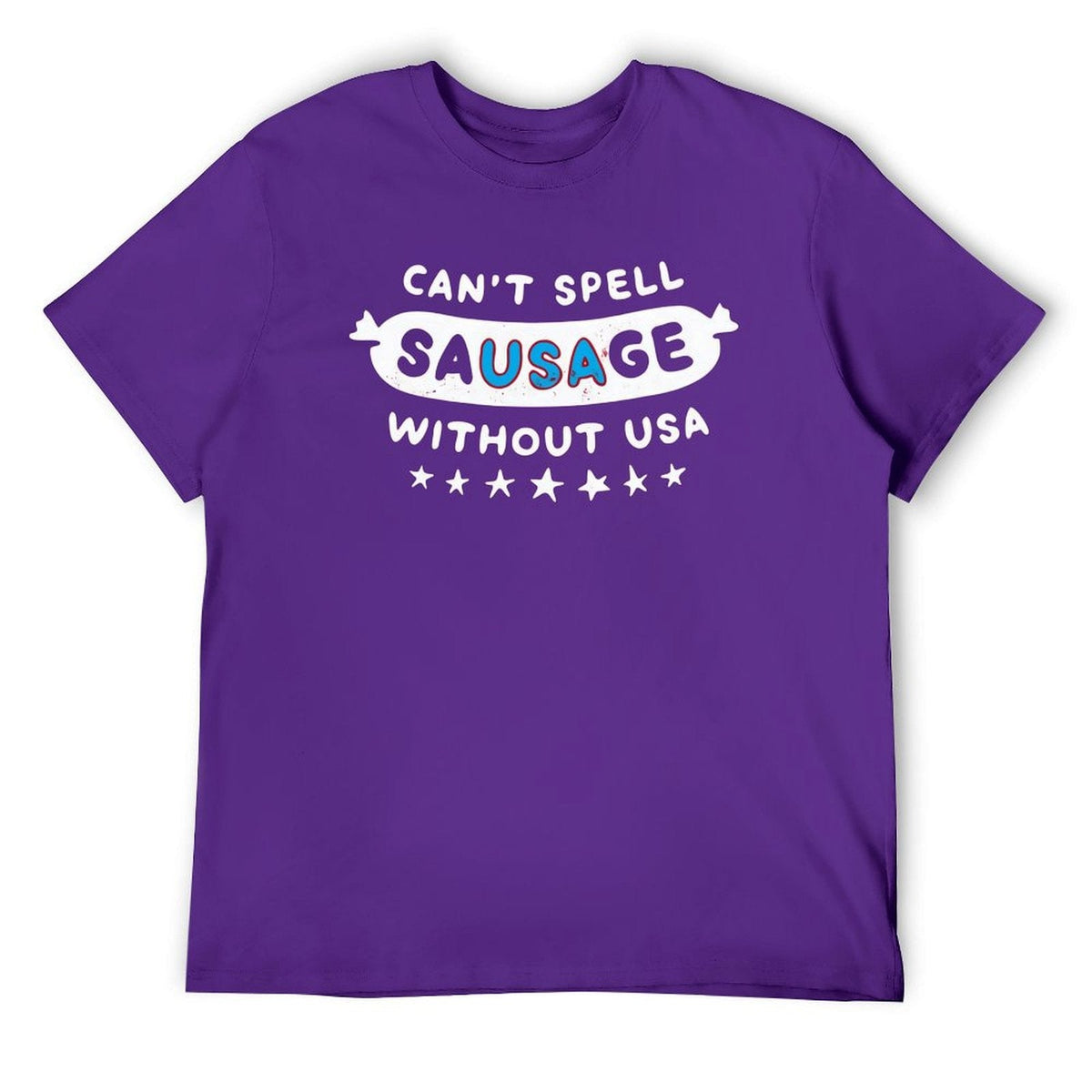 Can't Spell Sausage Without USA Tee
