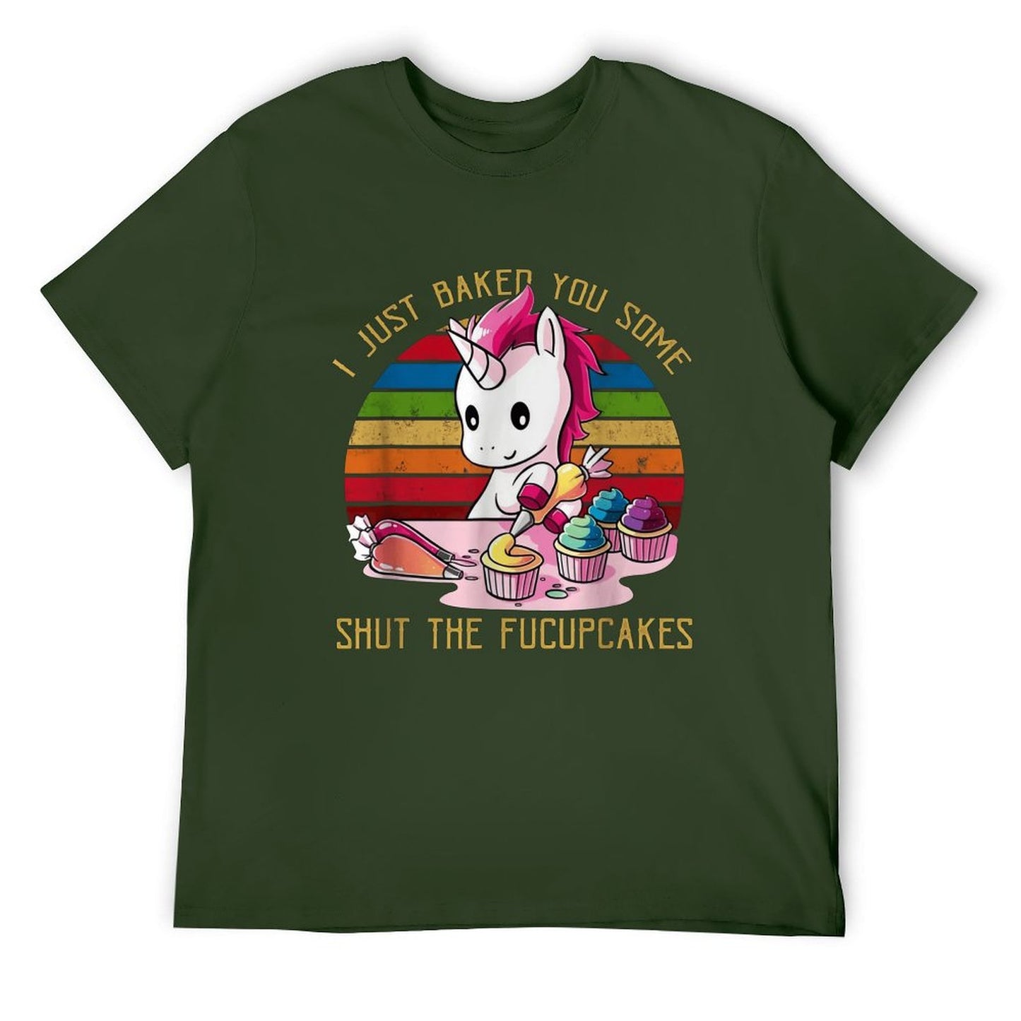 SHUT THE FUCUPCAKES Short Sleeve T-shirt