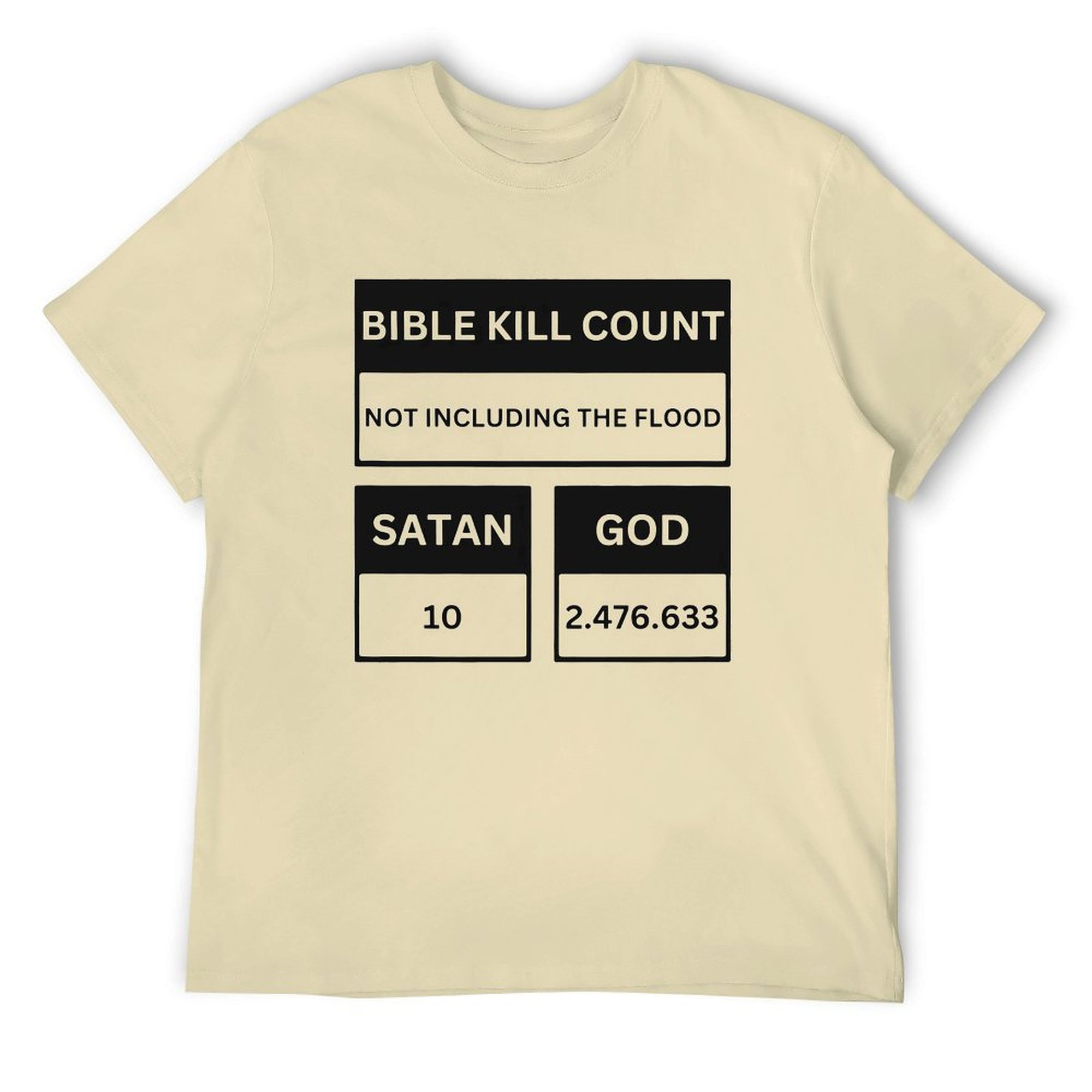 Bible kill count Tee