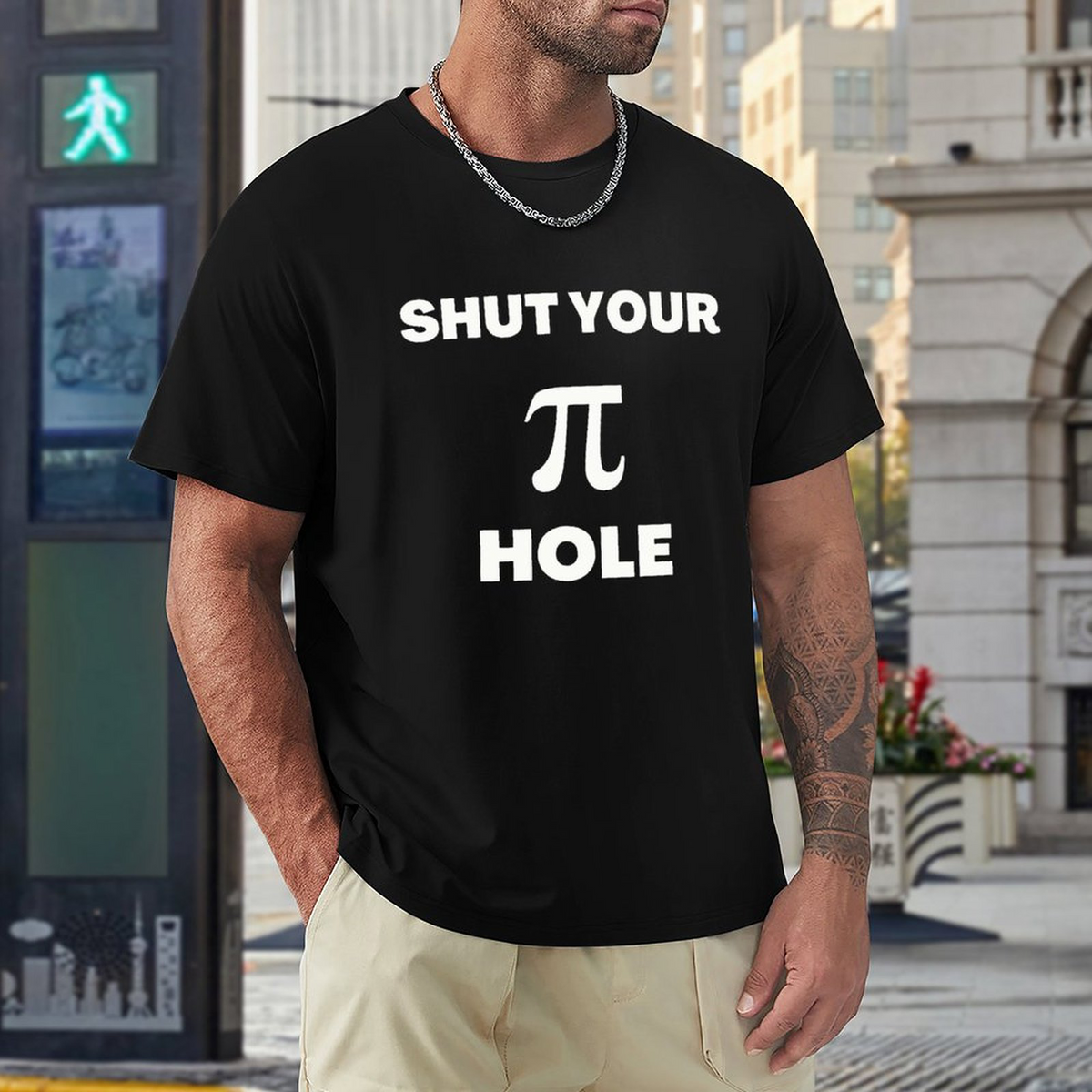 Men's Tee SHUT YOU PI HOLE