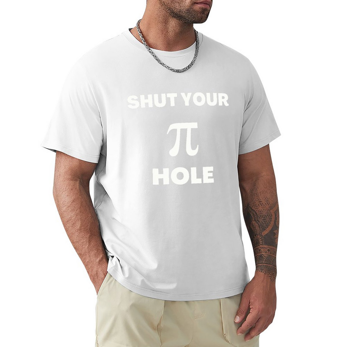 Men's Tee SHUT YOU PI HOLE