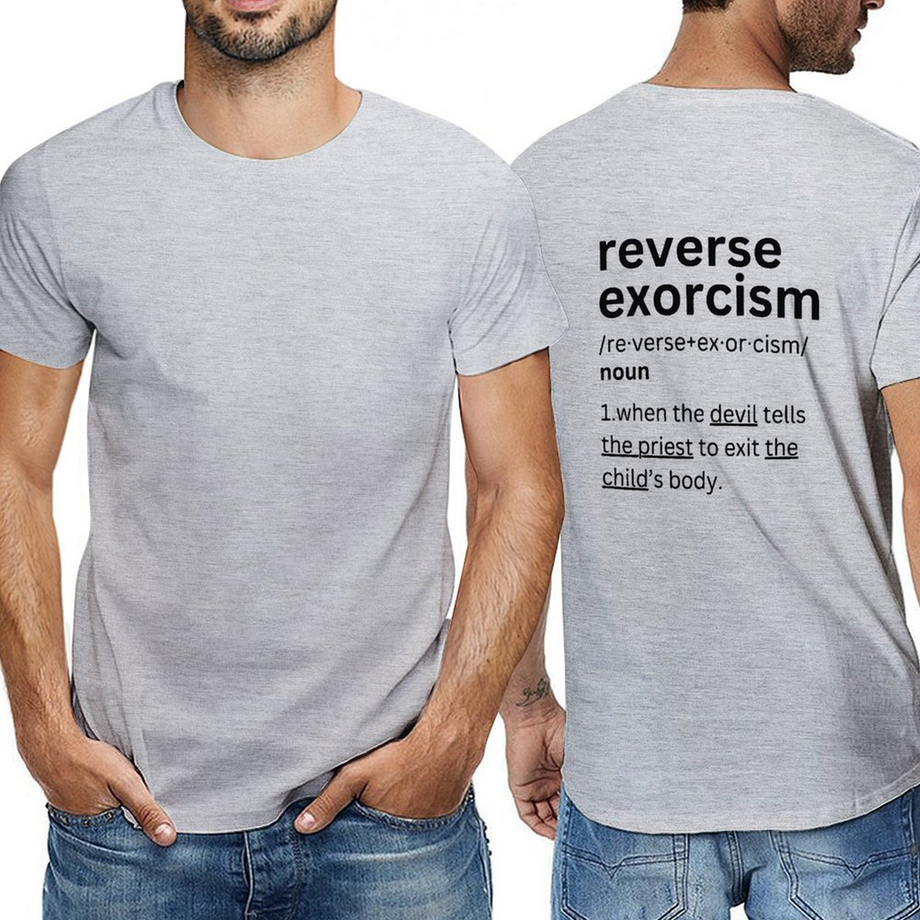 Reverse Exorcism- Back-P Tee