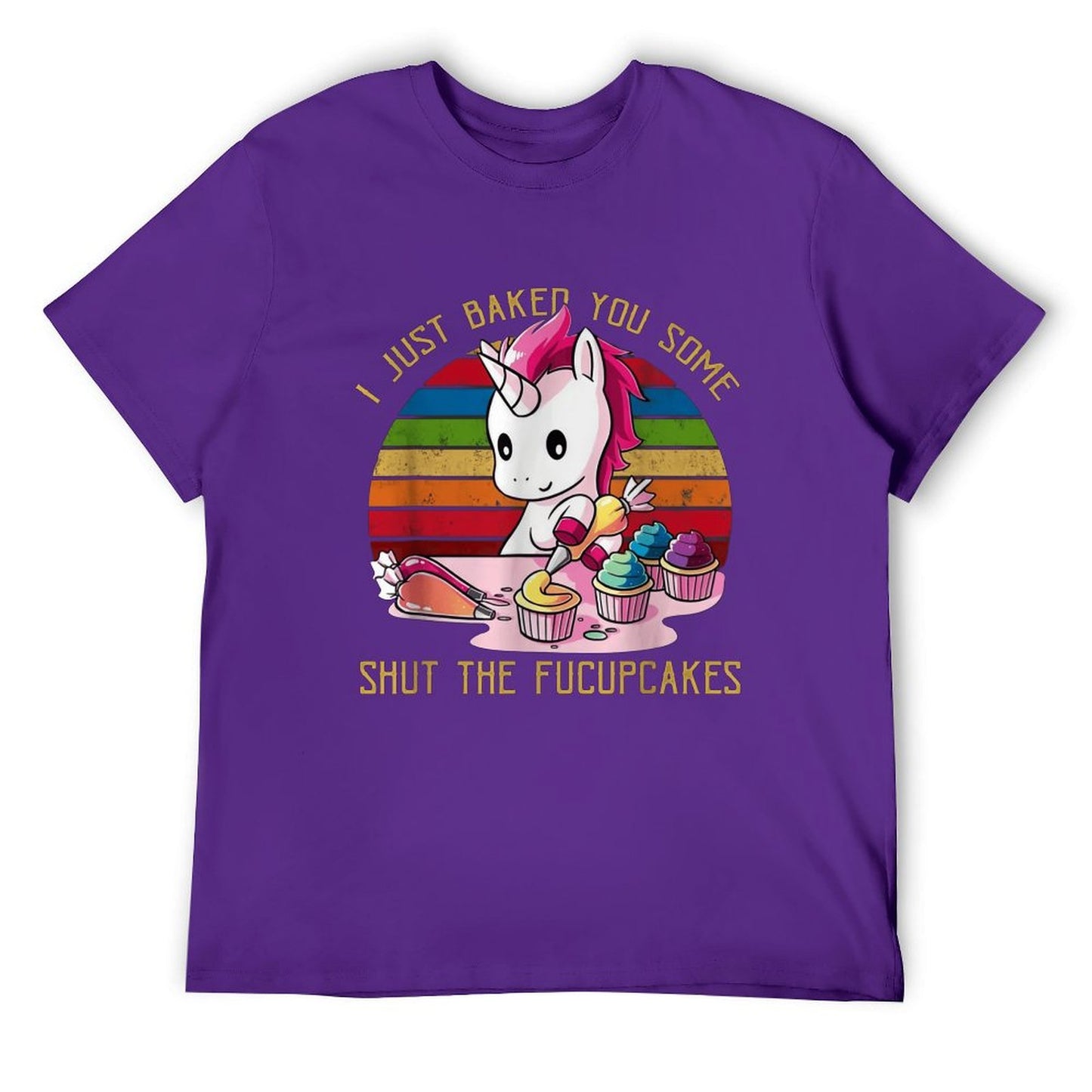 SHUT THE FUCUPCAKES Short Sleeve T-shirt