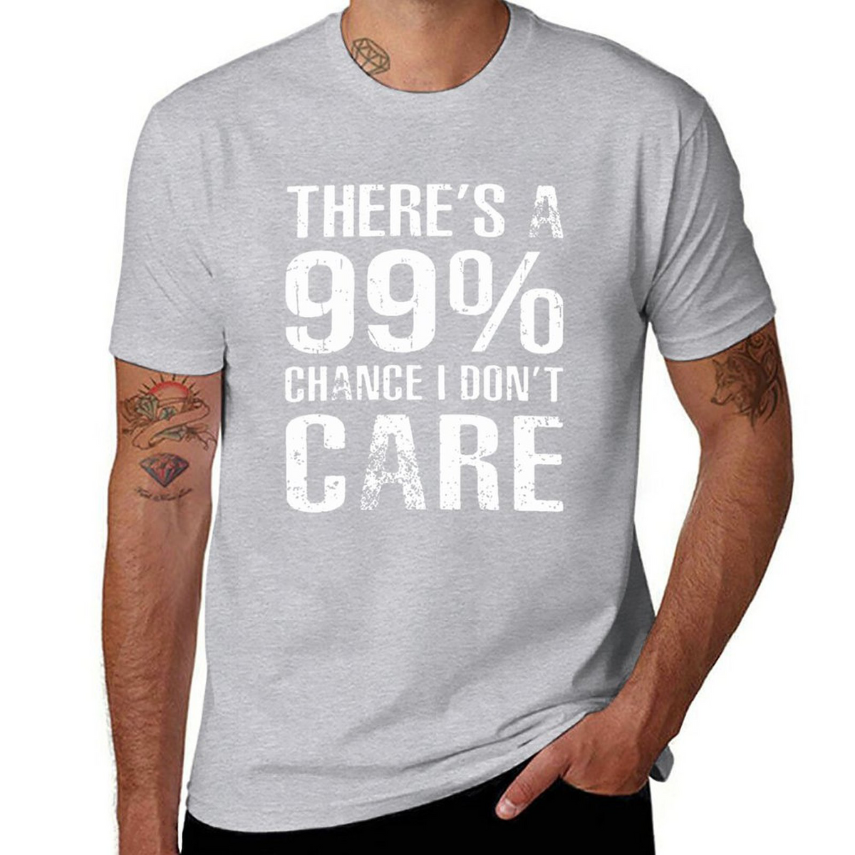 99% care Tee for Men