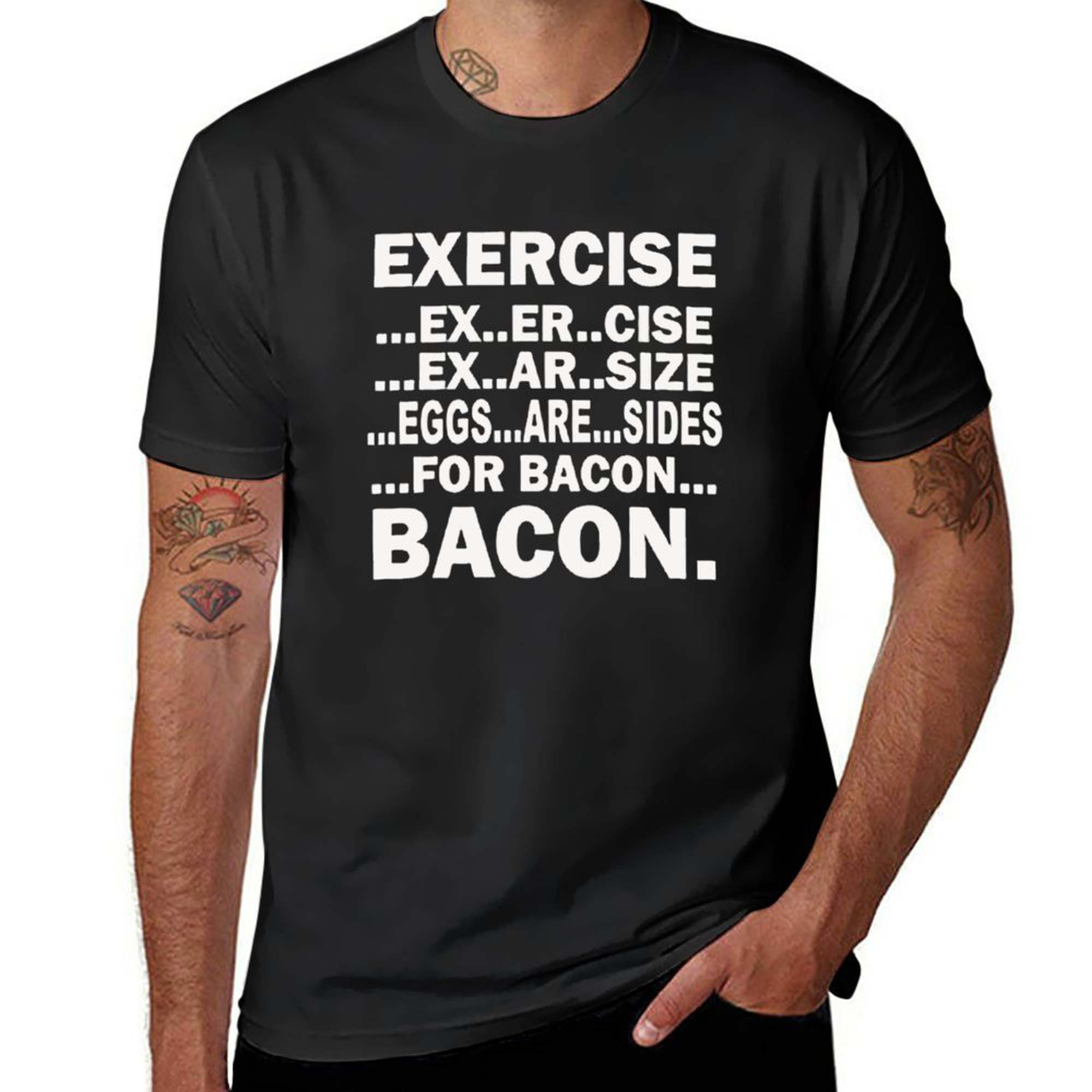 Tee for Men Forbacon