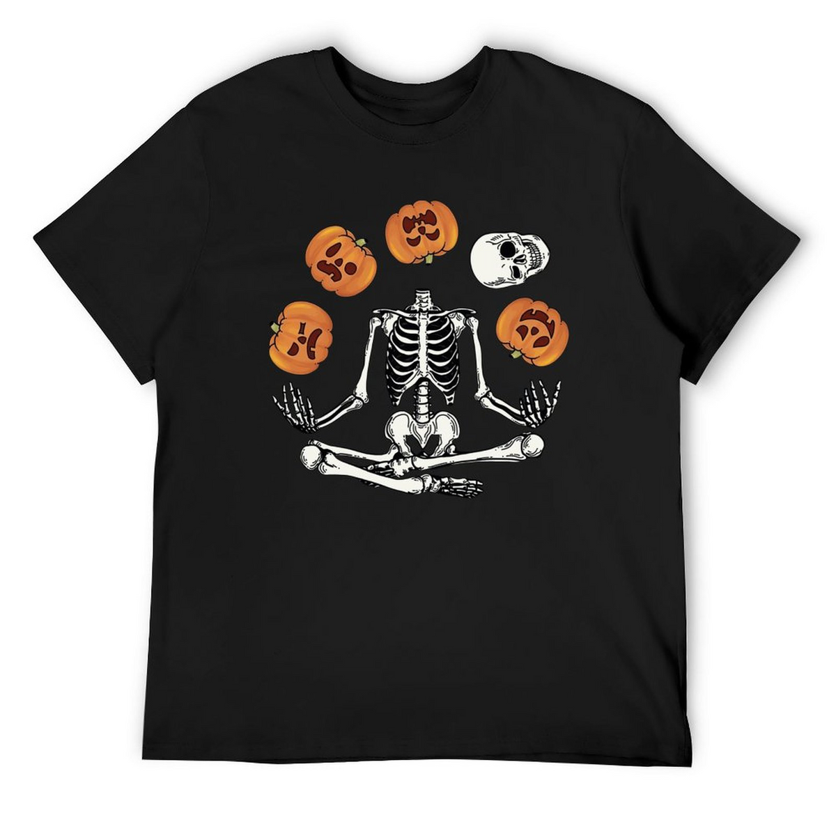 Men's Tee Pumpkin Bones