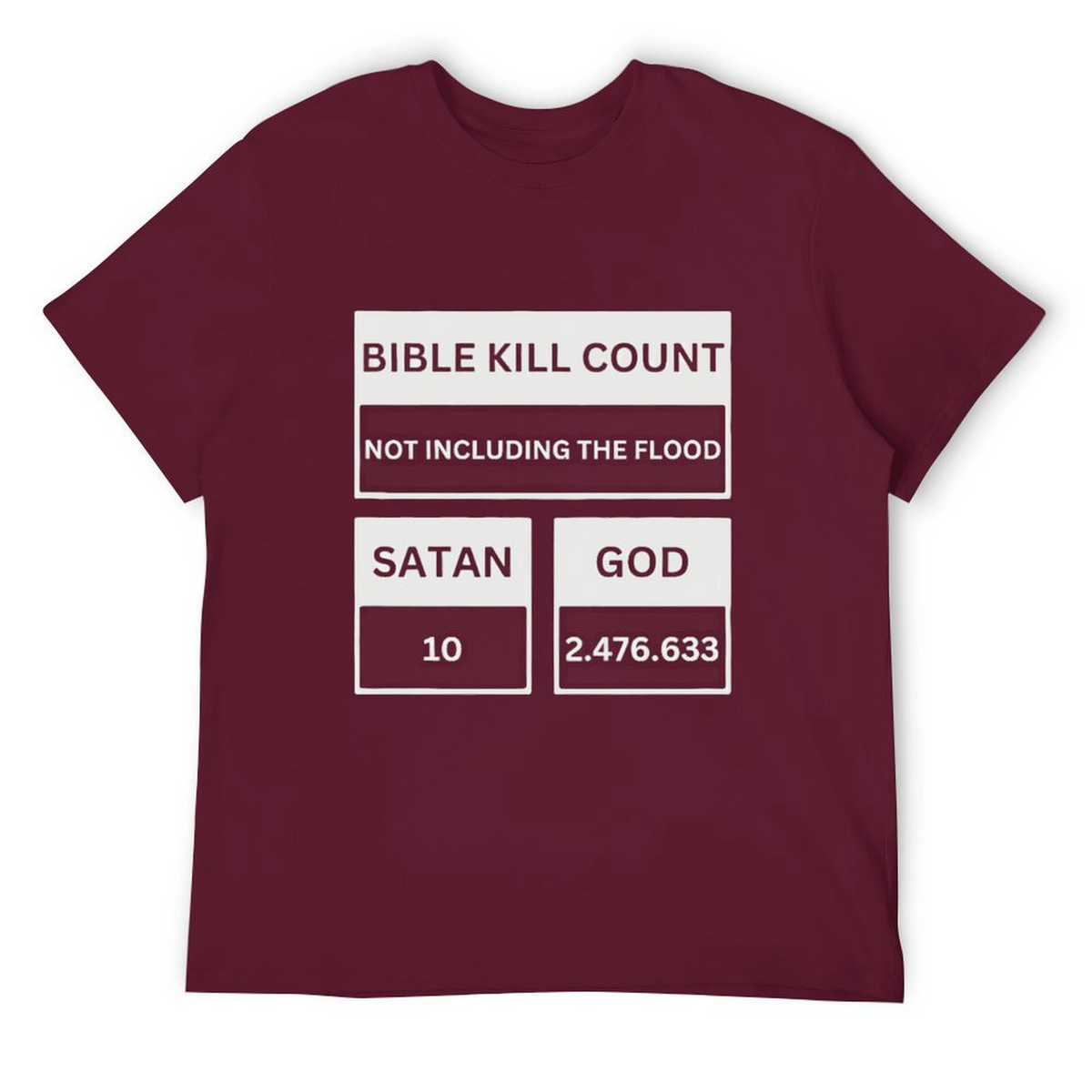 Bible kill count Tee