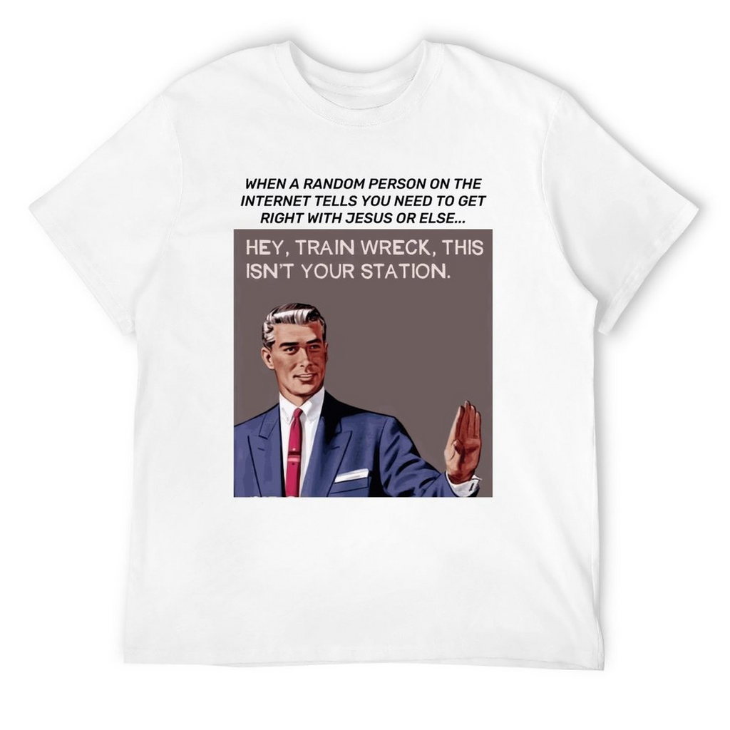 Hey,train Wreck Tee