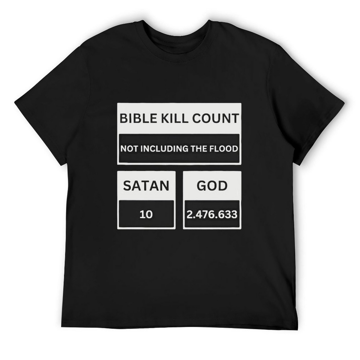 Bible kill count Tee
