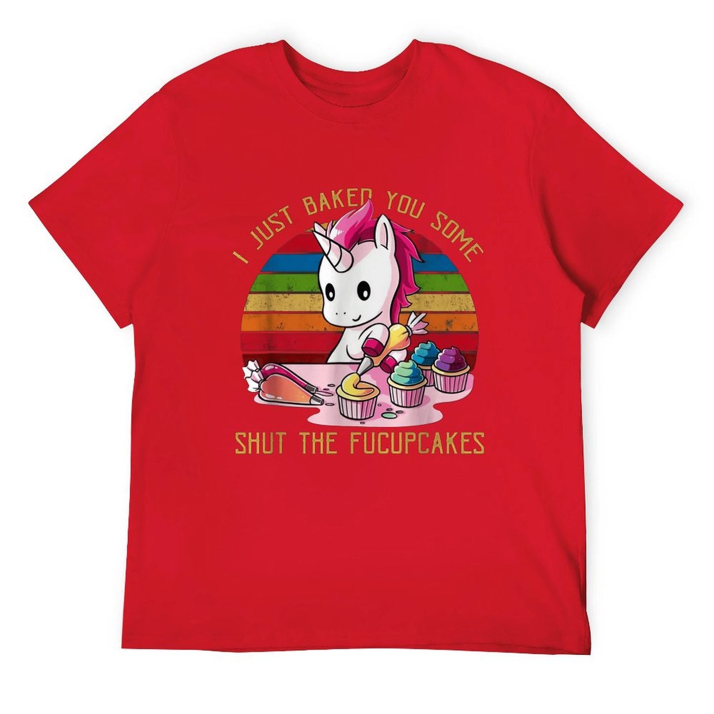 SHUT THE FUCUPCAKES Short Sleeve T-shirt