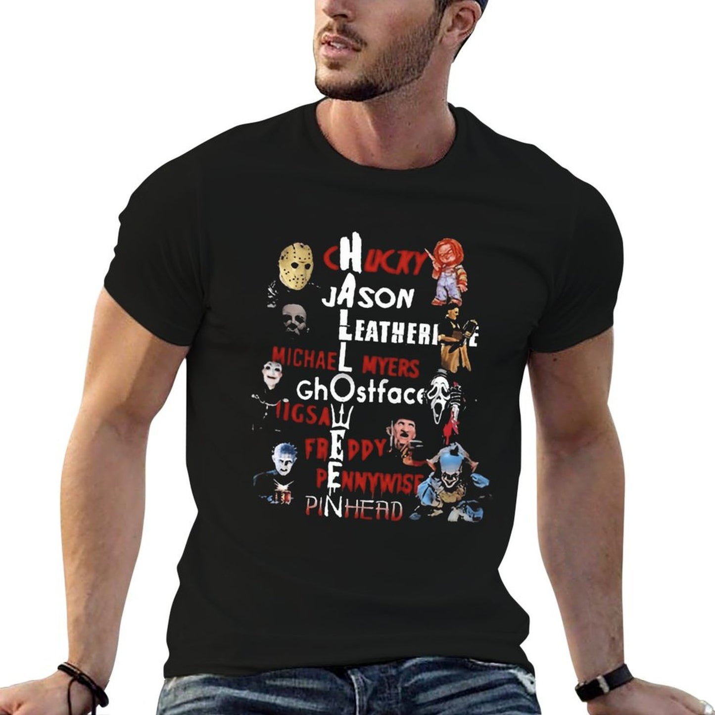 Horror halloween Short Sleeve T-shirt