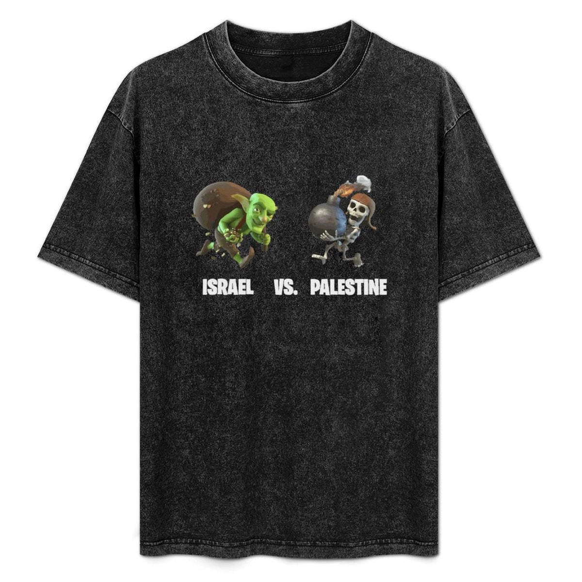 FunnySeries1 Unisex Mineral Washed Tee