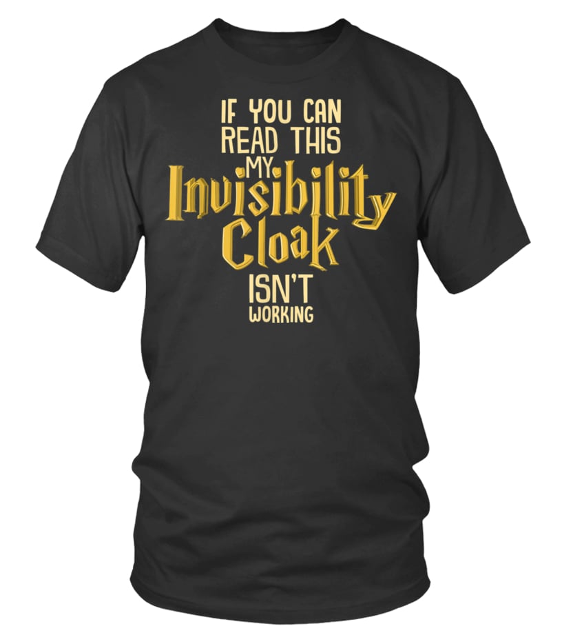 Invisibility Cloak Tee