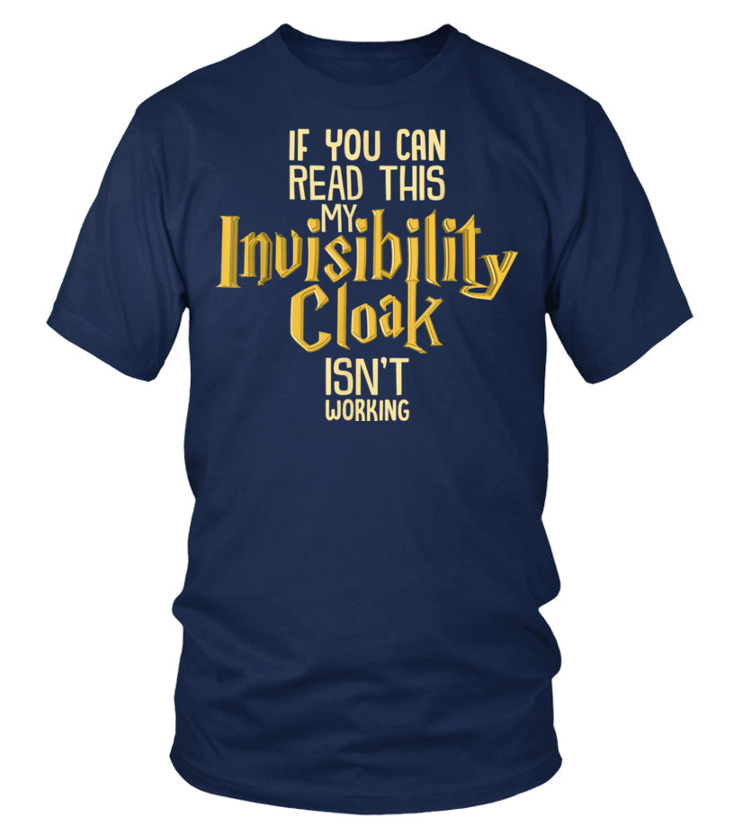 Invisibility Cloak Tee