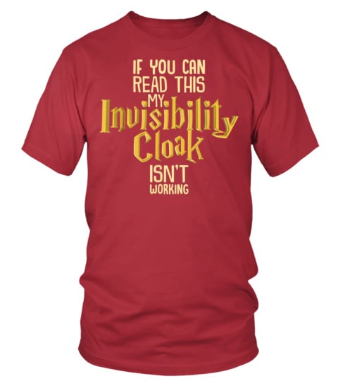 Invisibility Cloak Tee