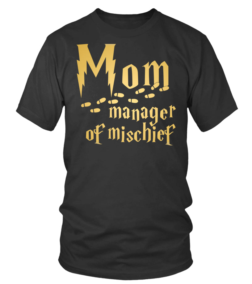 Mom Manager of Mischief Tee