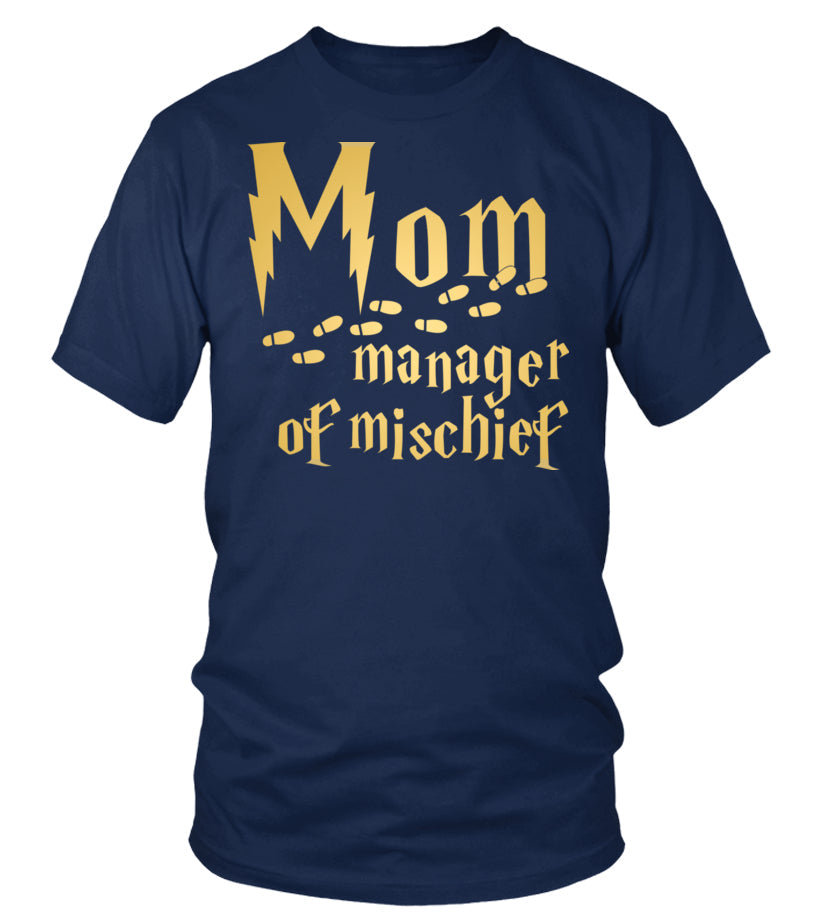 Mom Manager of Mischief Tee