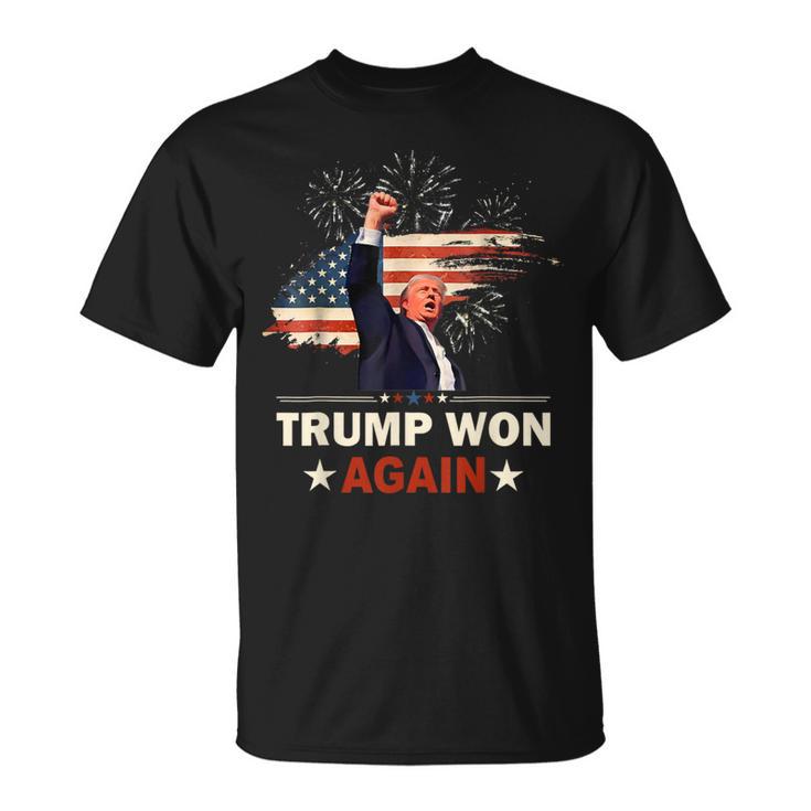 Trump Won Again Tee