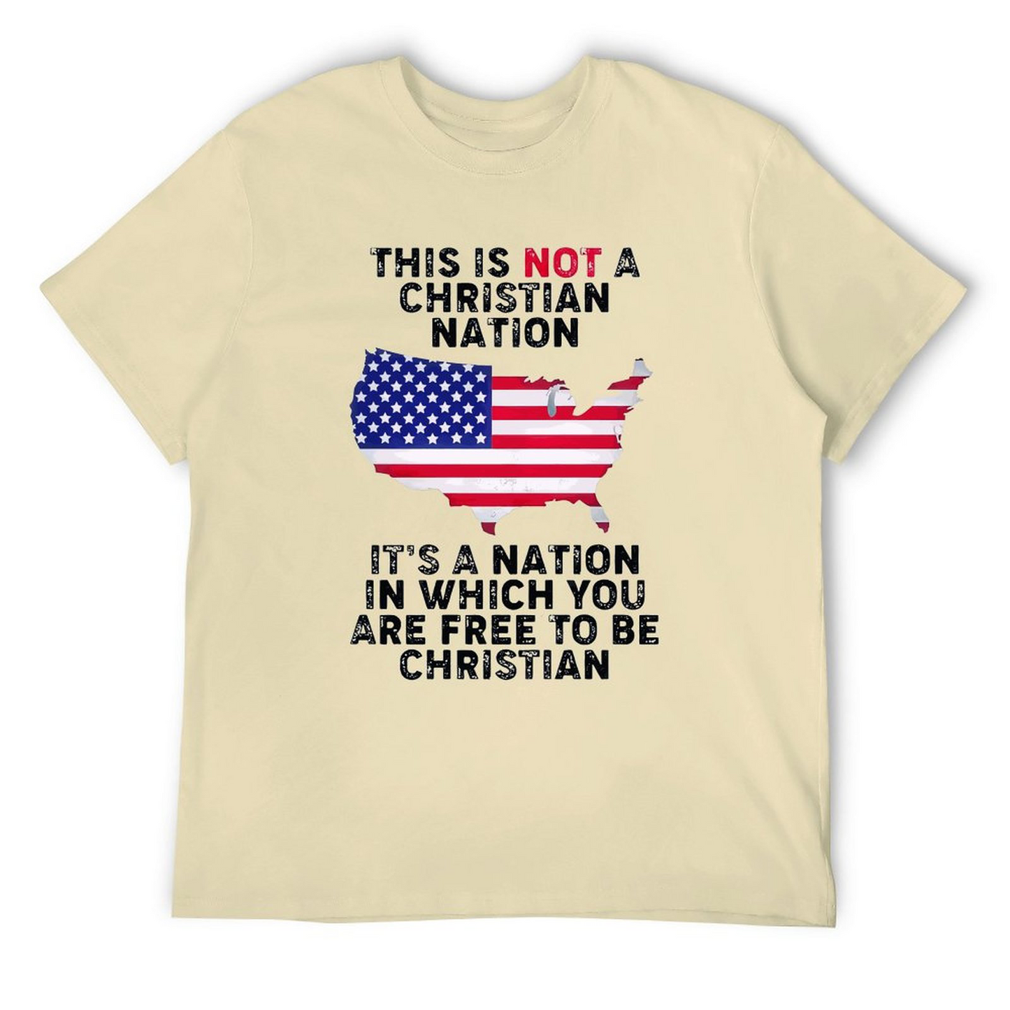 This Is Not A Christian Nation T-shirt