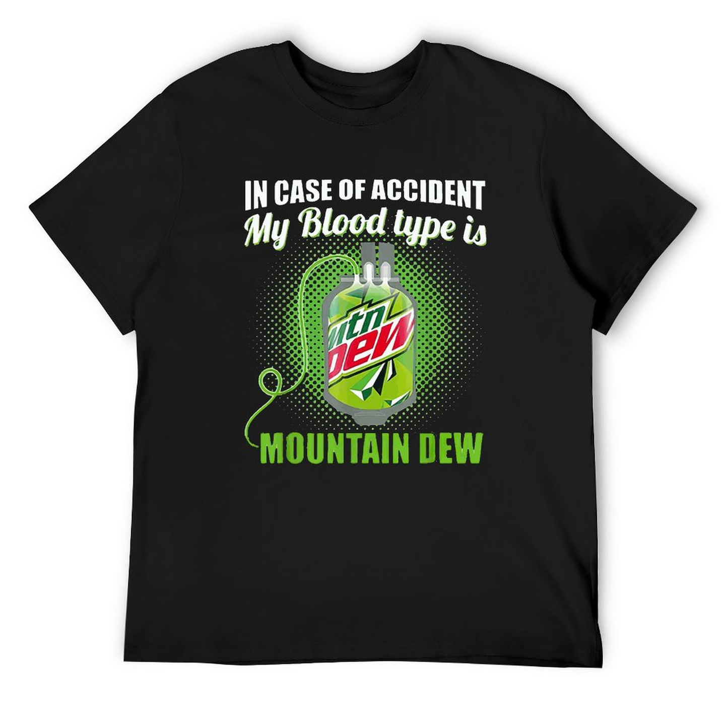 T-shirt in Case of Accident My Blood Type Is Mountain