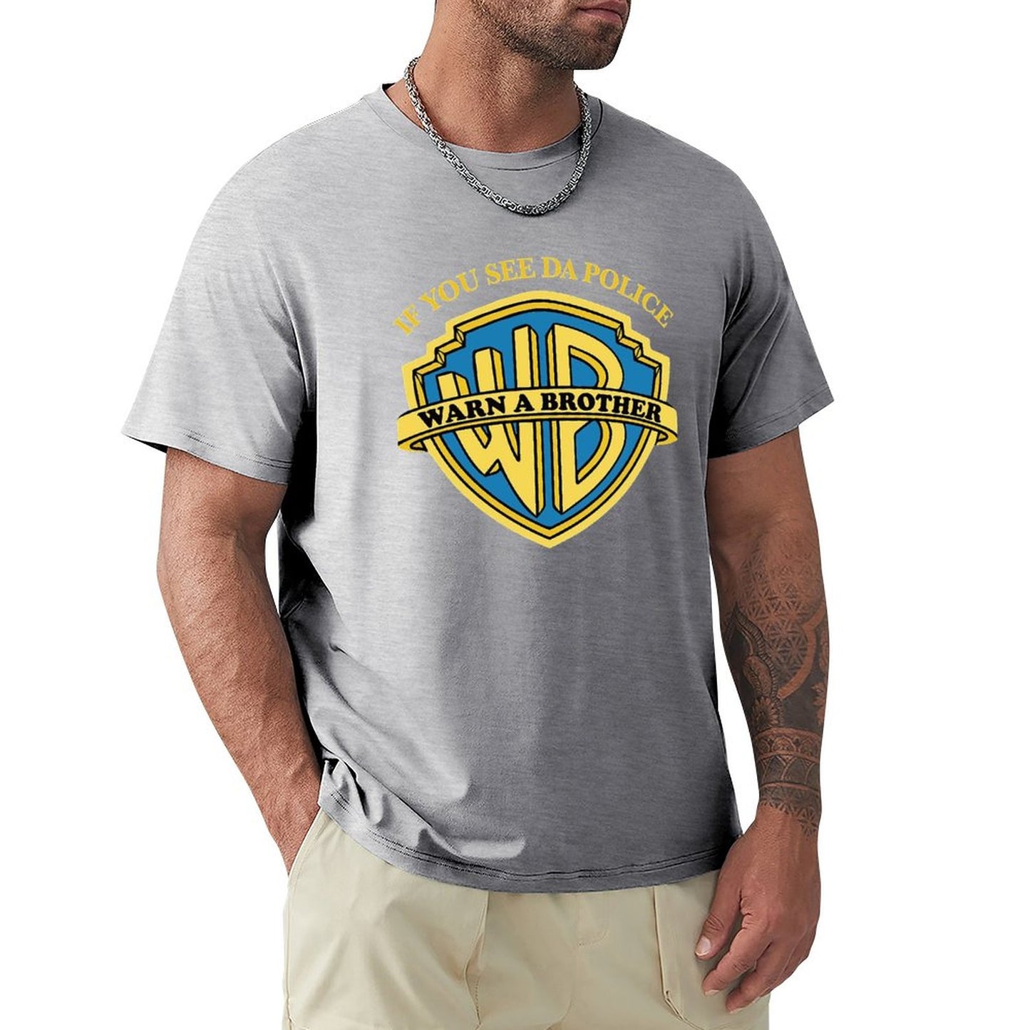 WARN A BROTHER Men's T-shirt