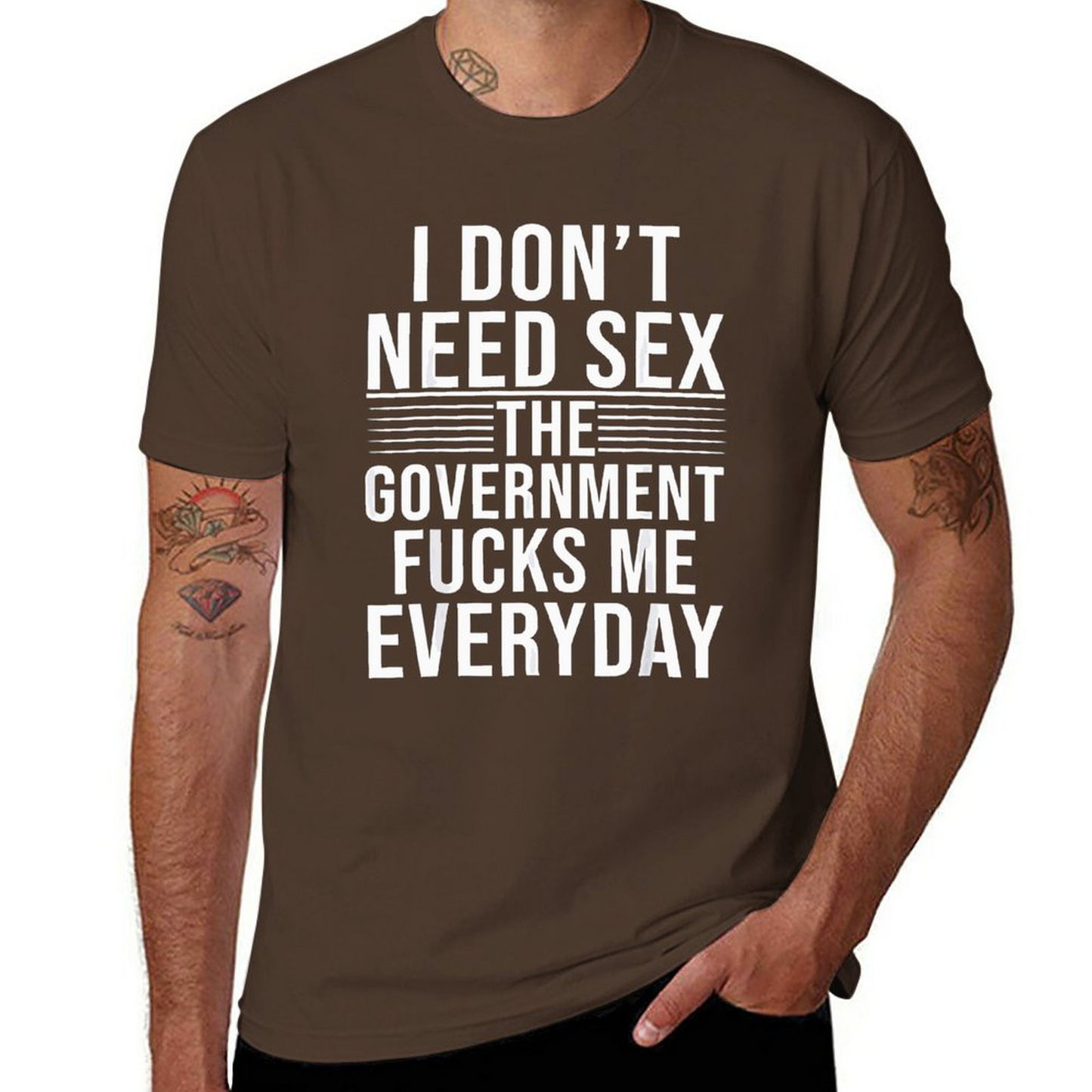 The Government Fcks Me Every Day T-shirt