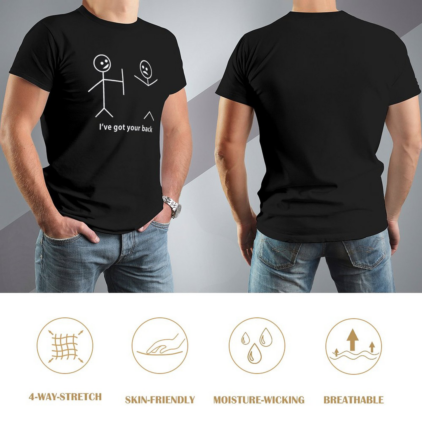 T-shirt Gotyourback