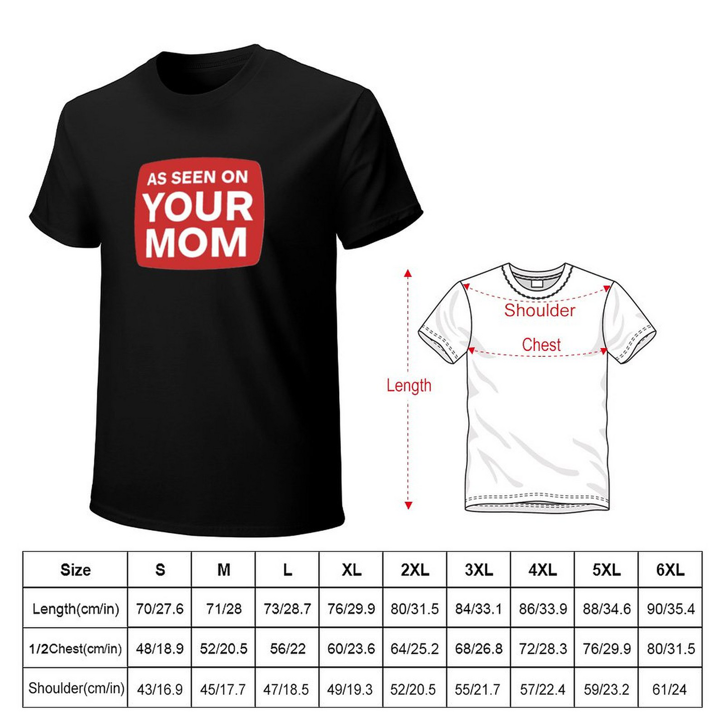 Men's T-shirt YOUR MOM