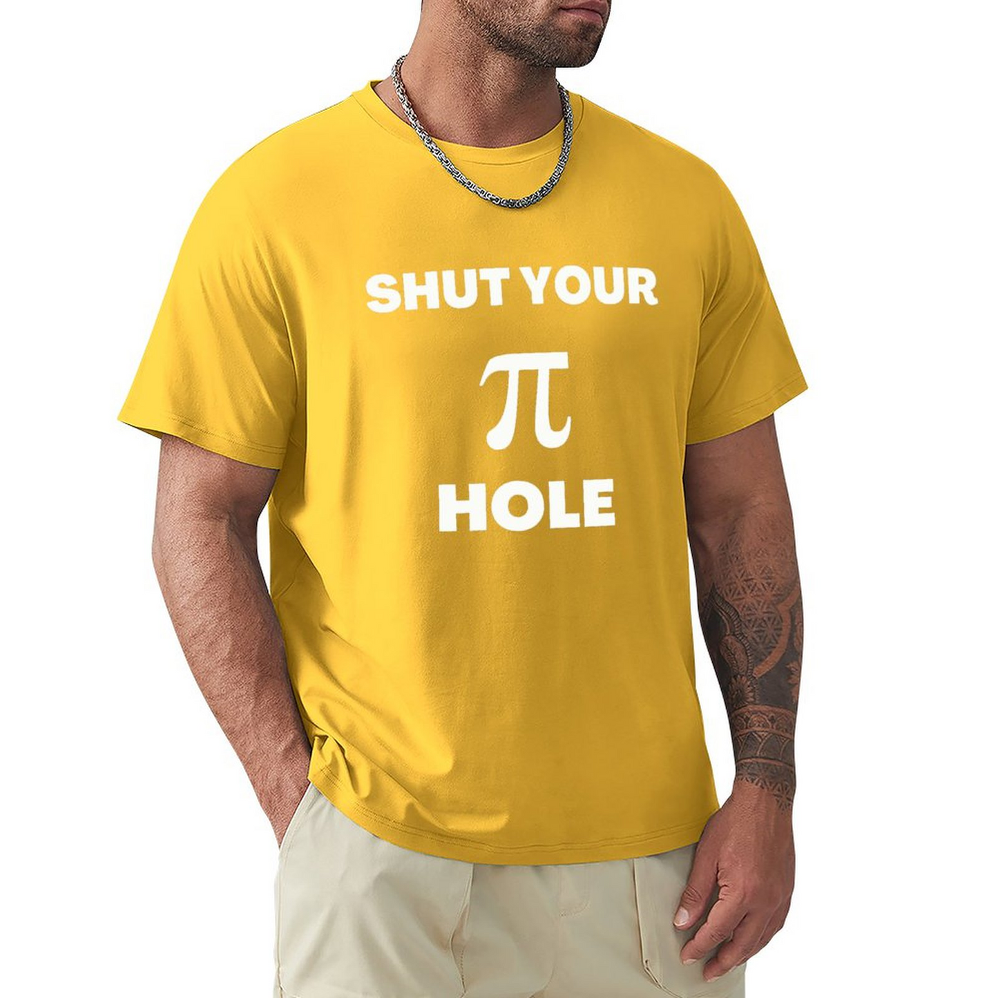 Men's T-shirt SHUT YOU PI HOLE