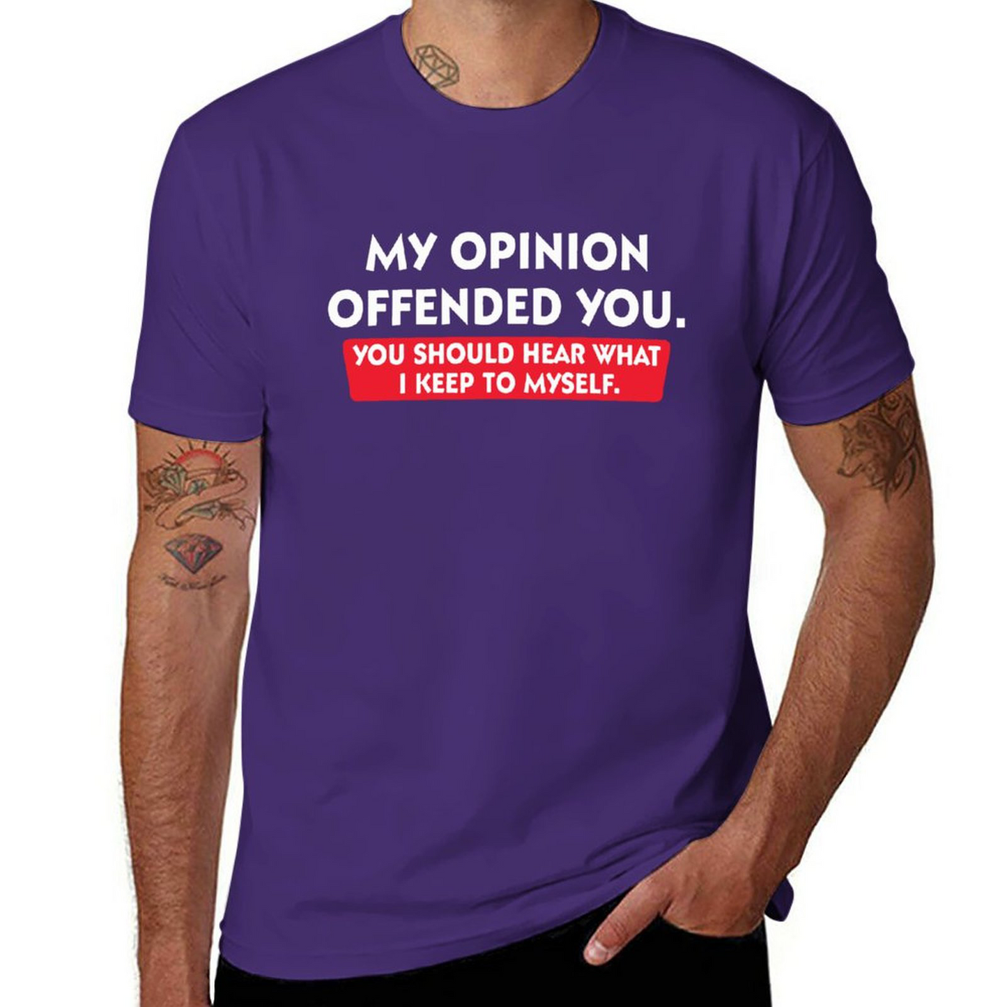 My Opinion T-shirt for Men