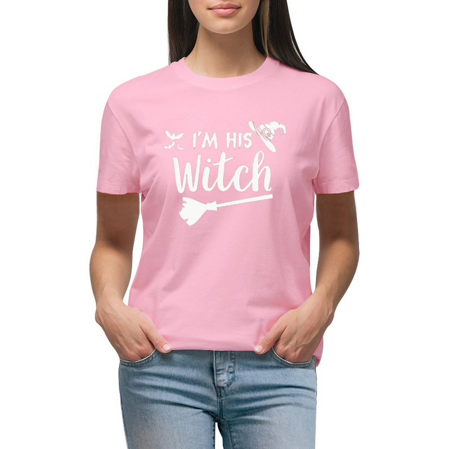 I'm His witch Female T-shirt