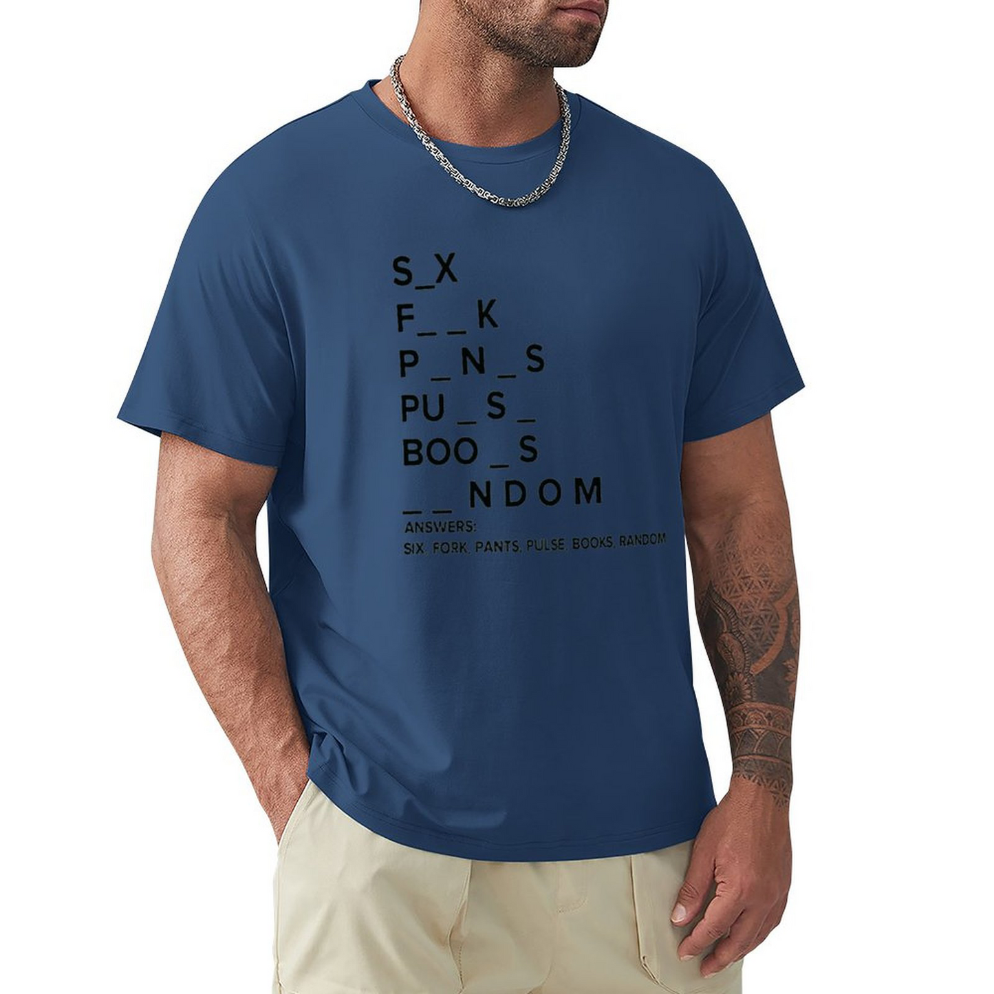 Men's T-shirt Lettert