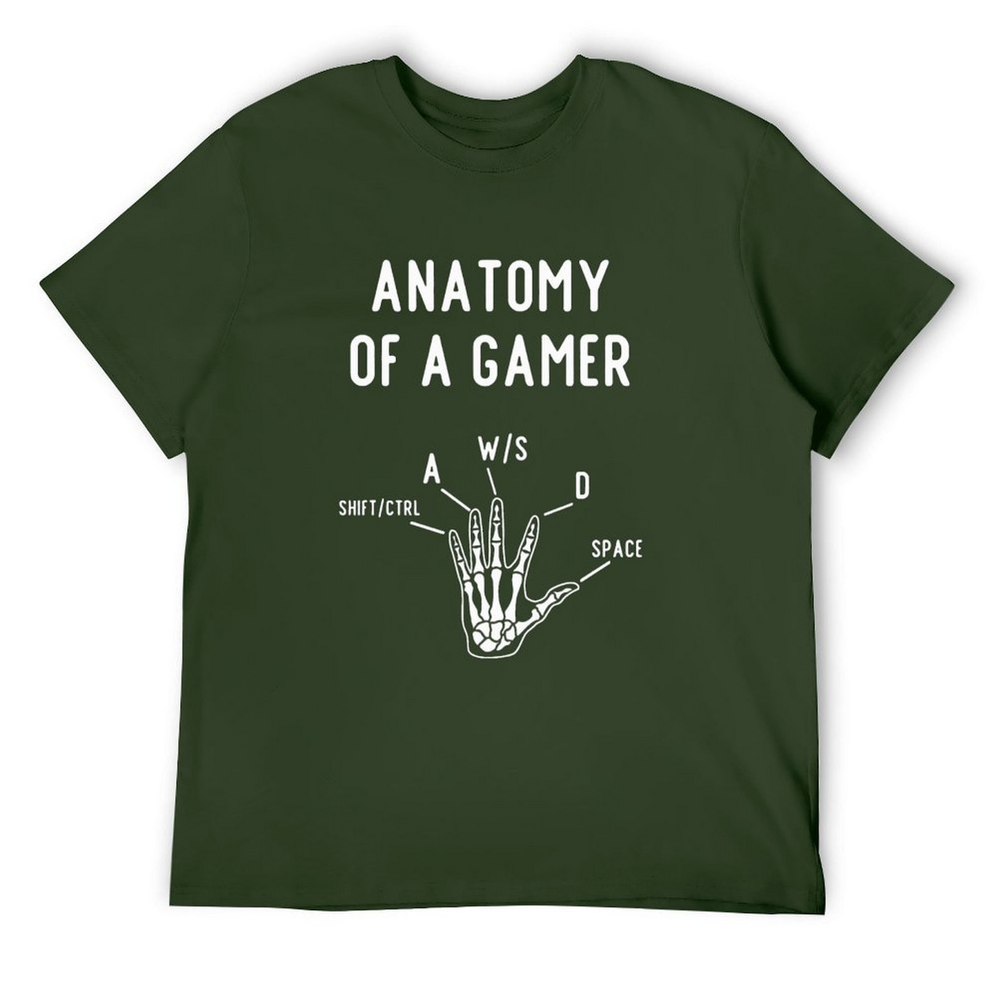 Anatomy of A Gamer T-shirt