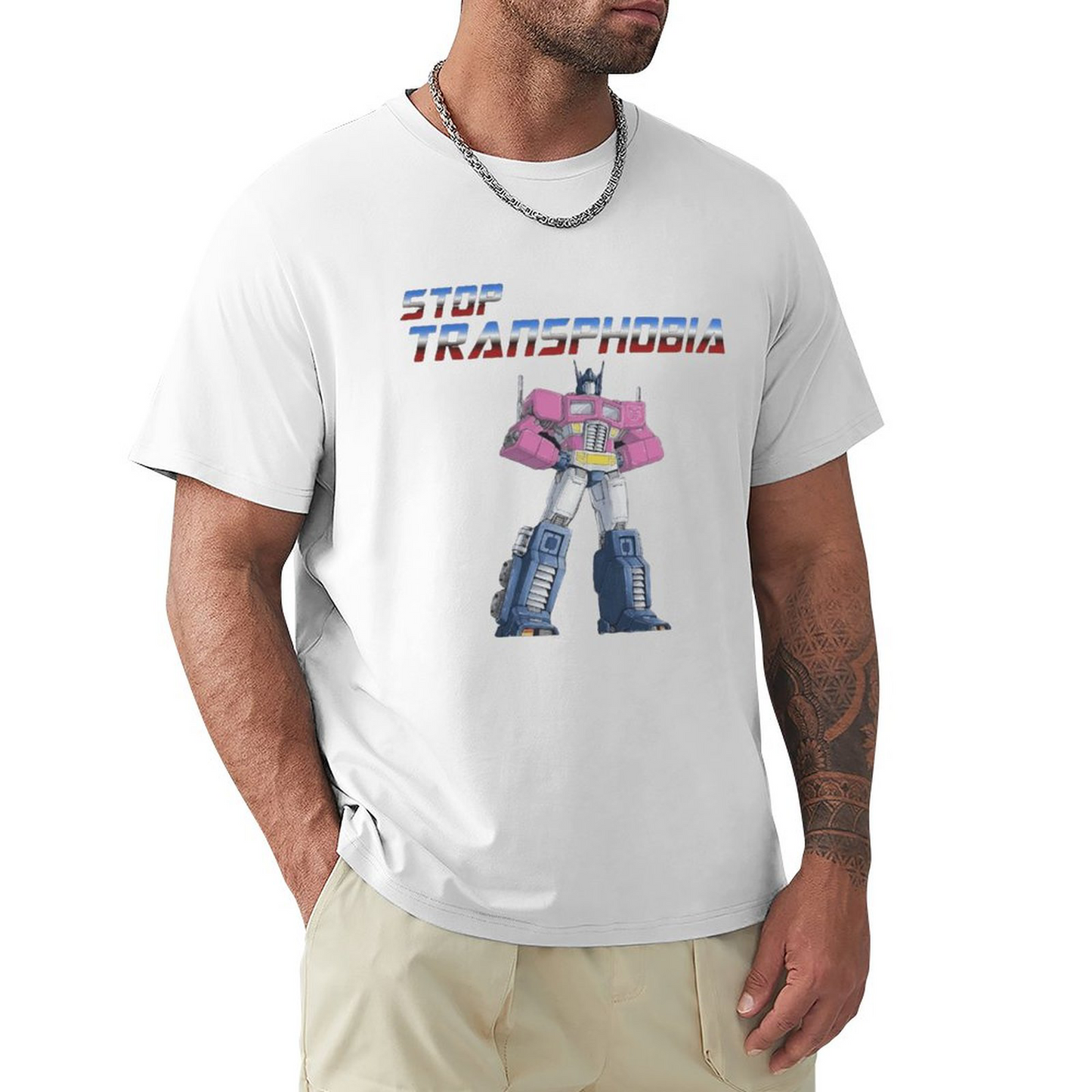 T-shirt STOP TRANSPHOBIA