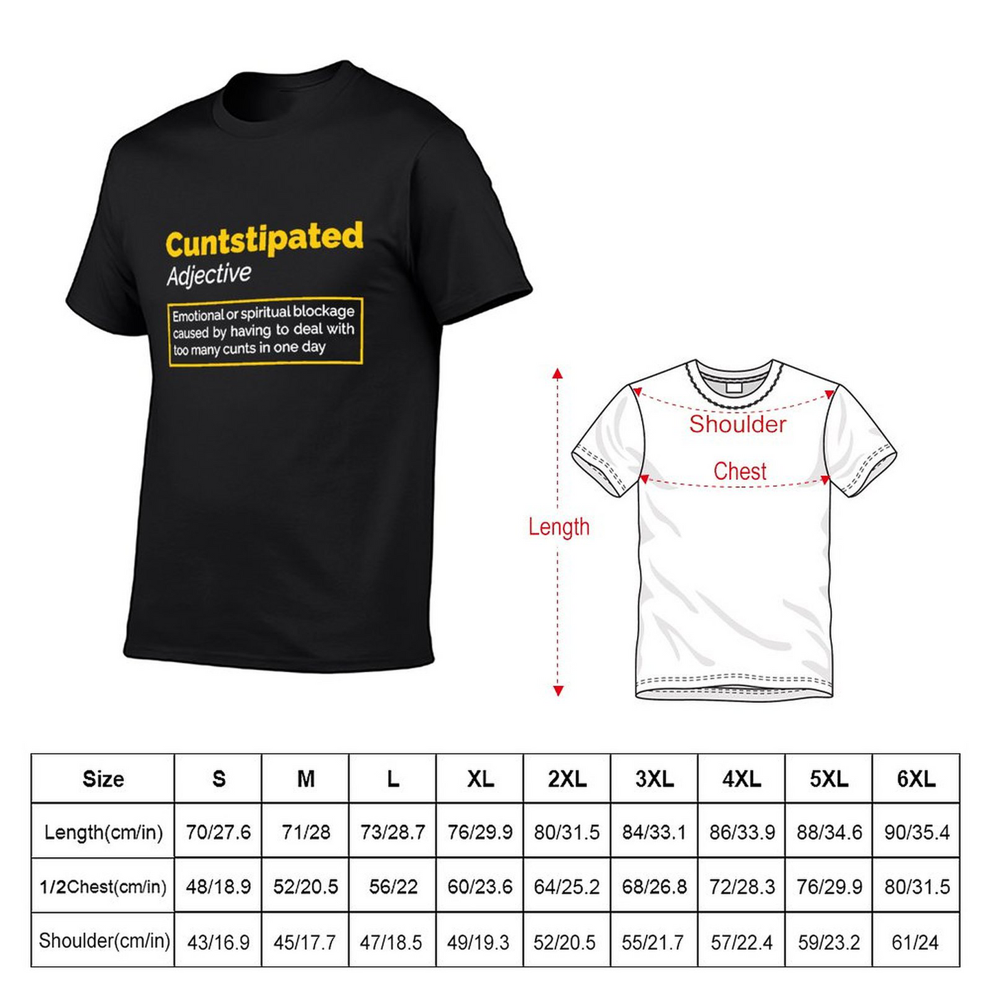 Cuntstipated T-shirt