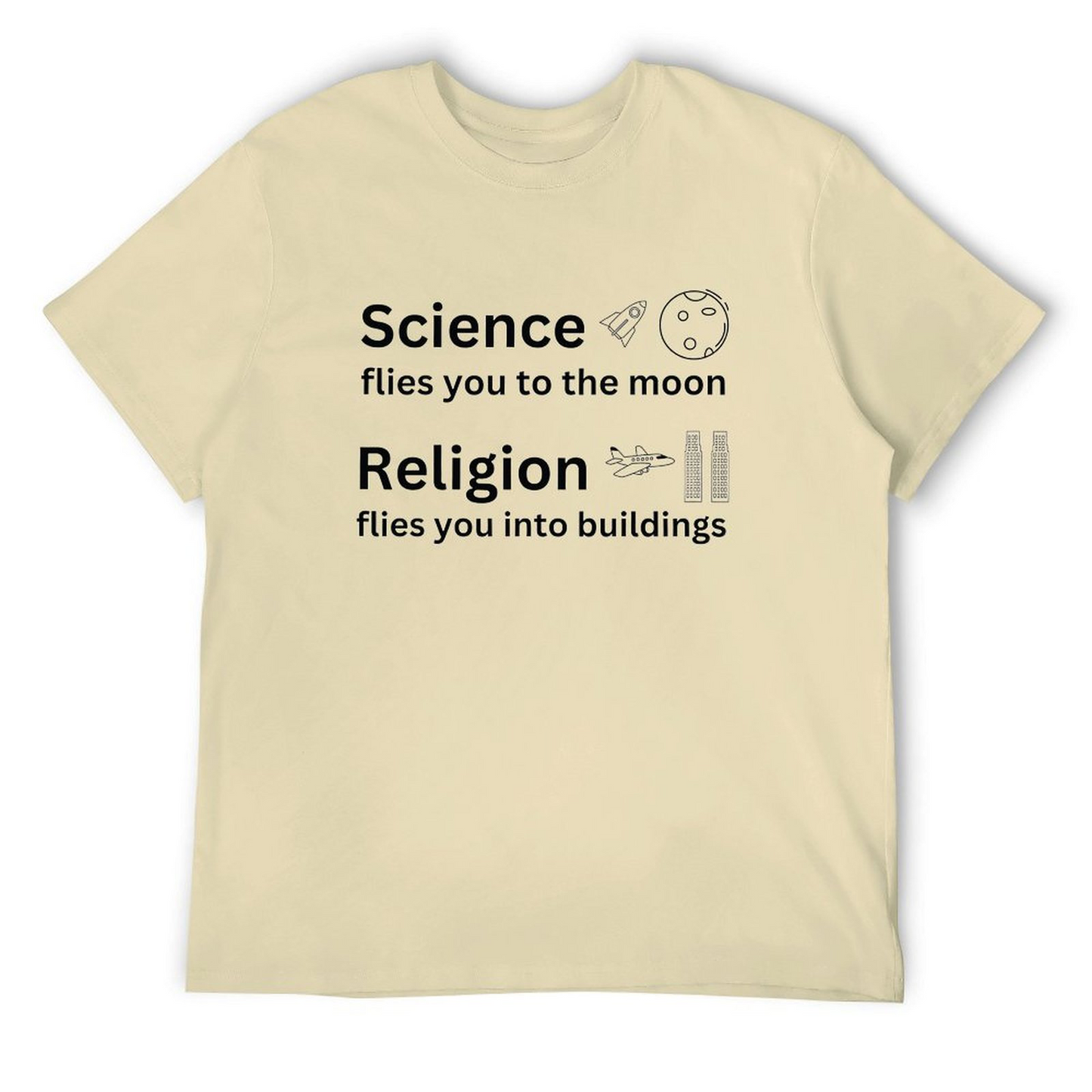 T-shirt Science Religion