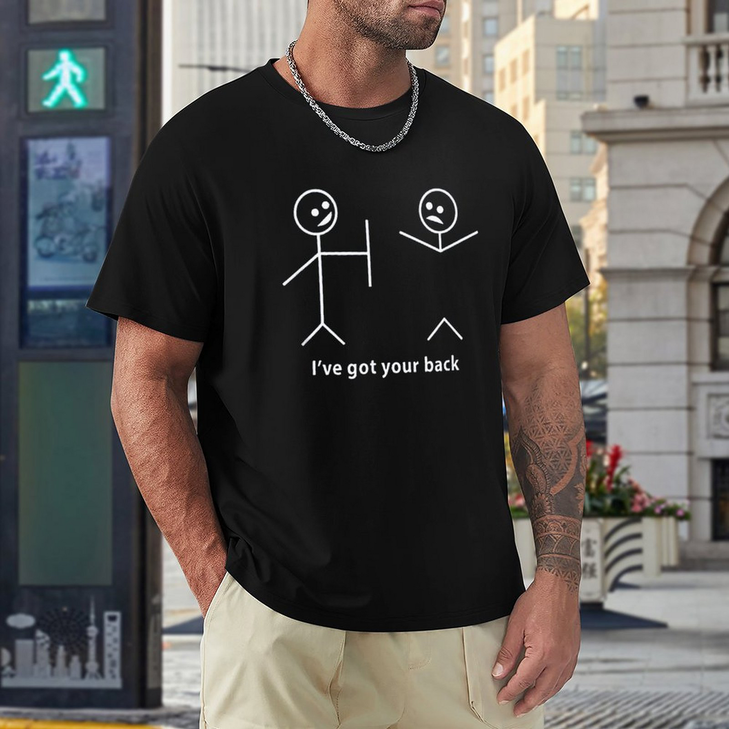 T-shirt Gotyourback