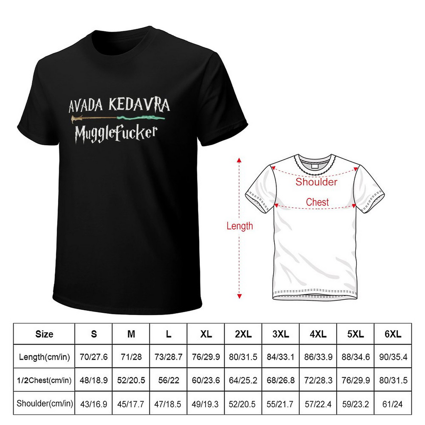 Avada Mugger fXXK T-shirt