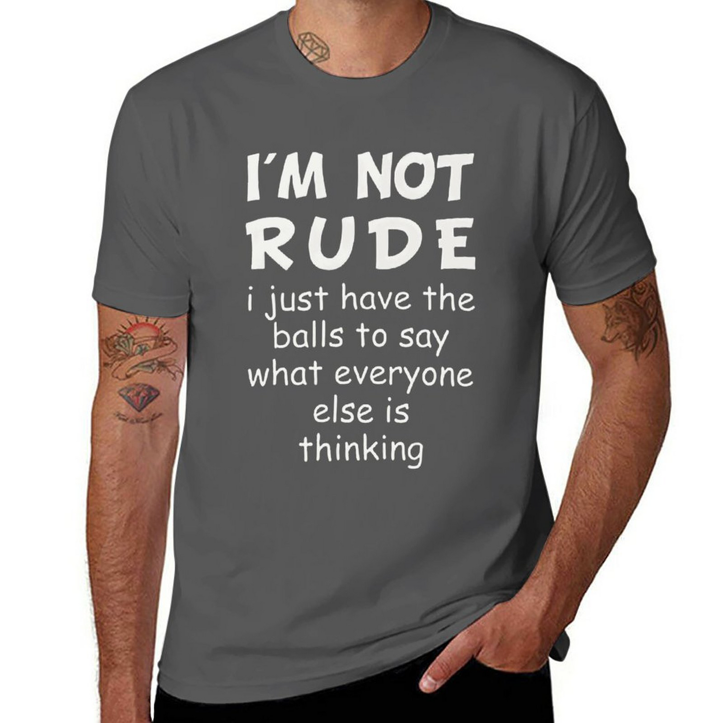 I'm Not Rude T-shirt