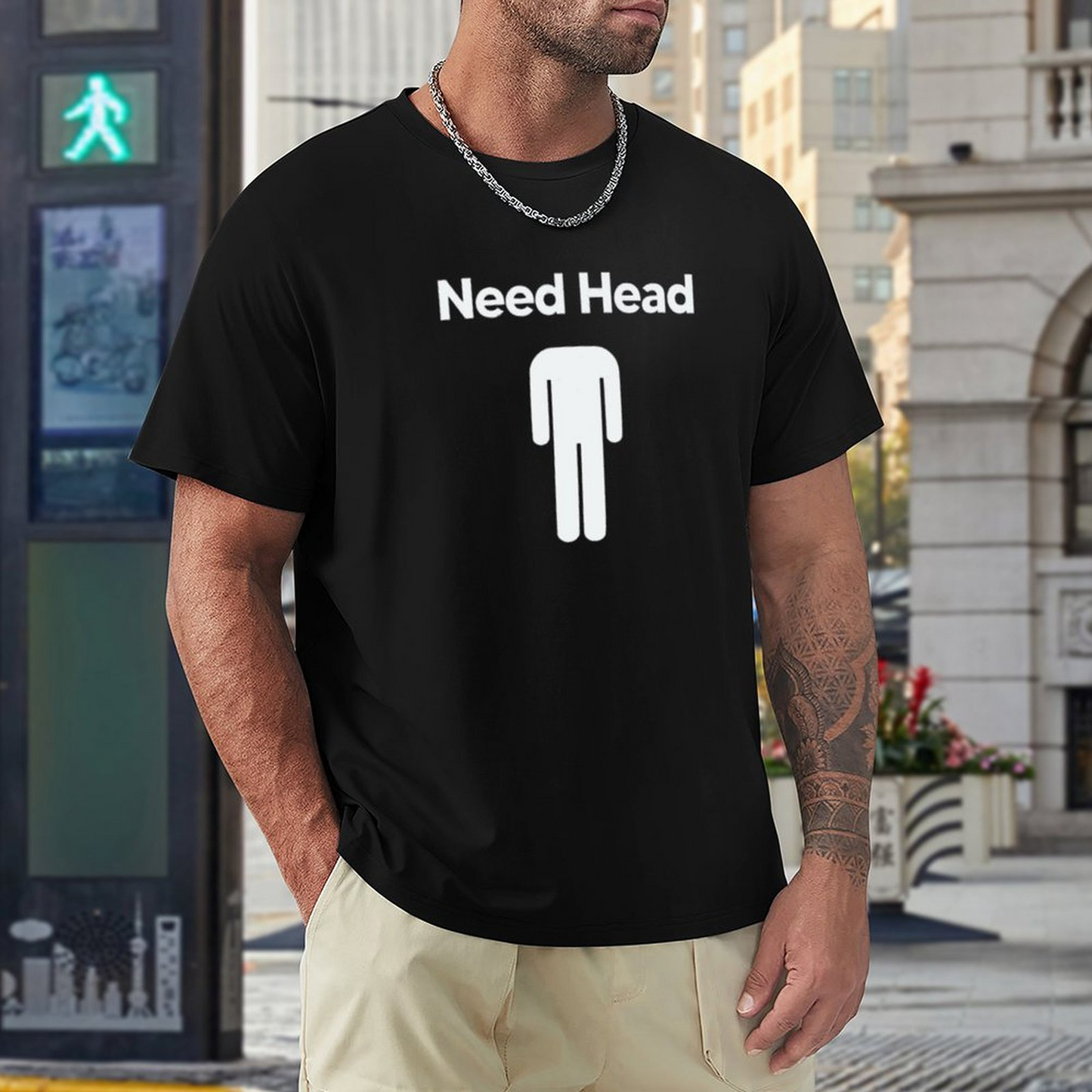 Men's T-shirt NEED head