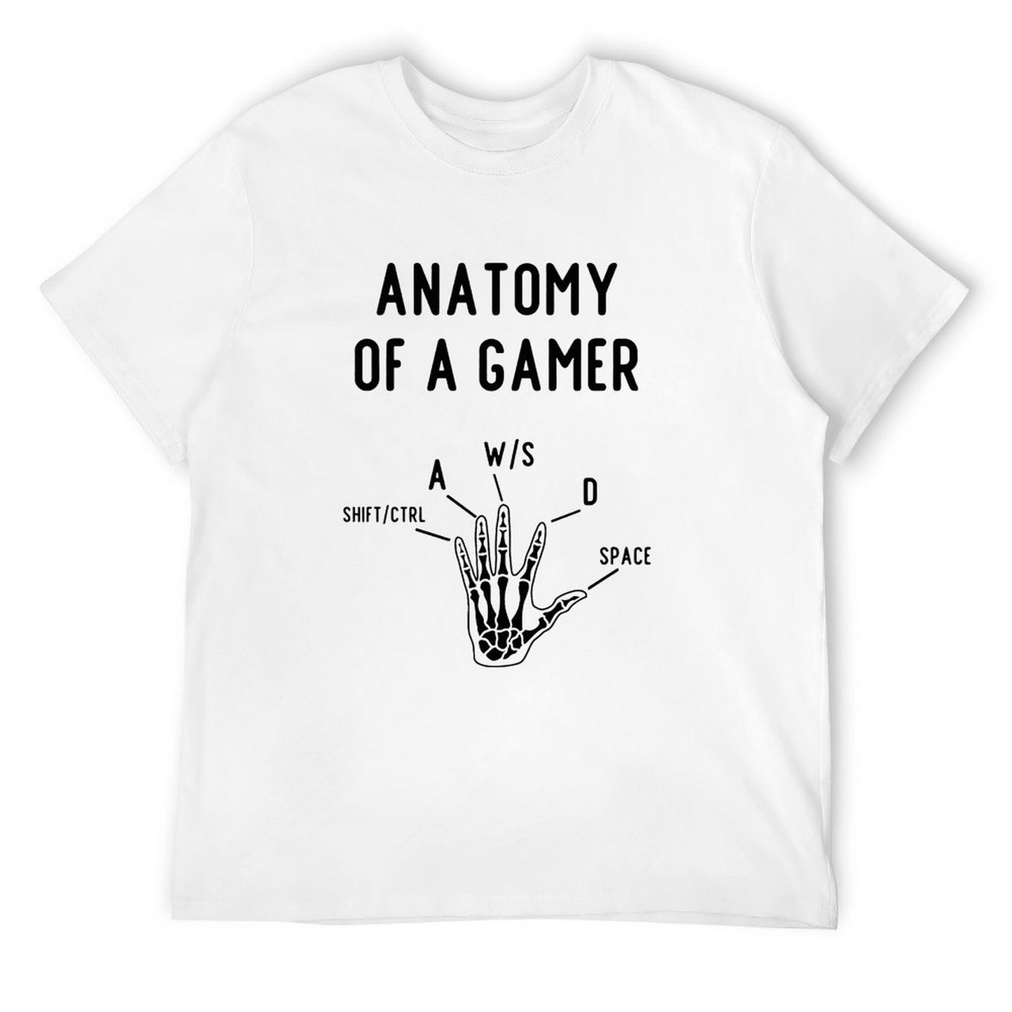 Anatomy of A Gamer T-shirt