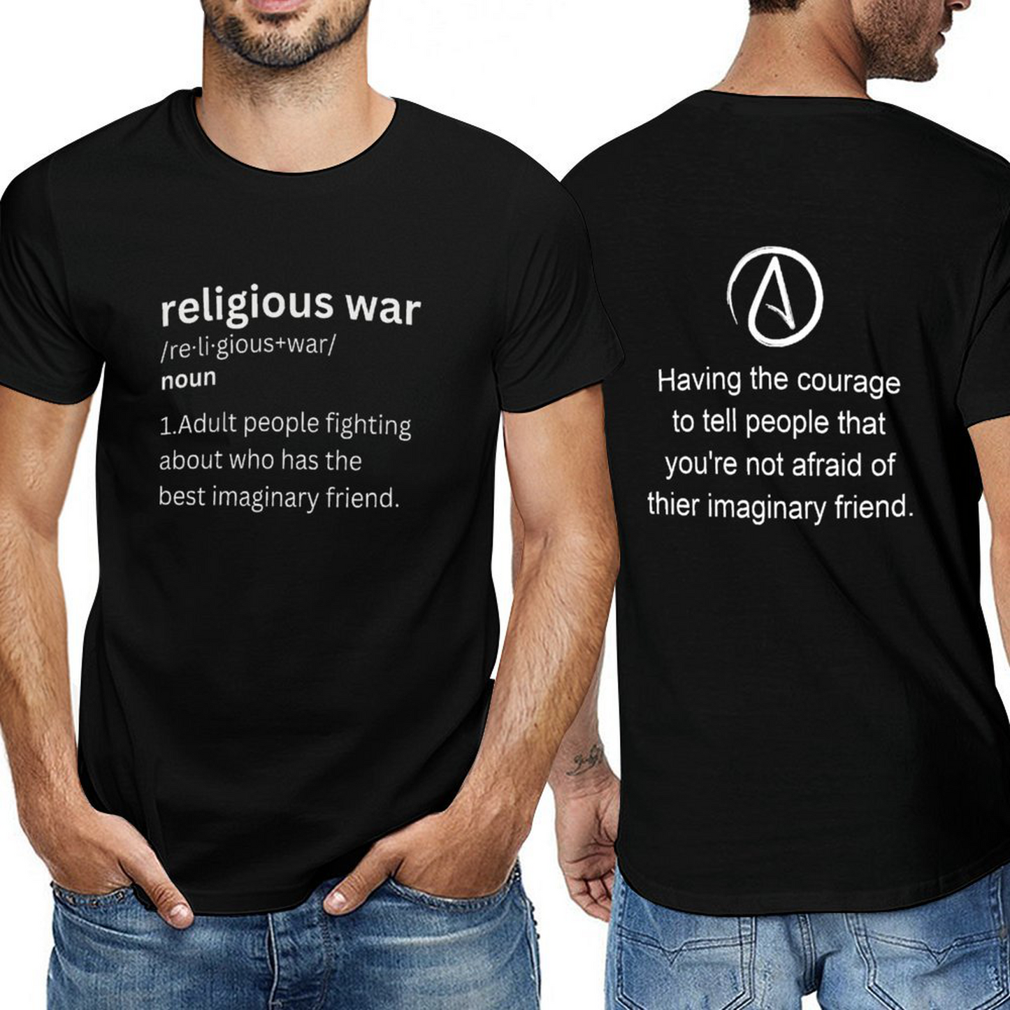 Religious war &A T-shirt